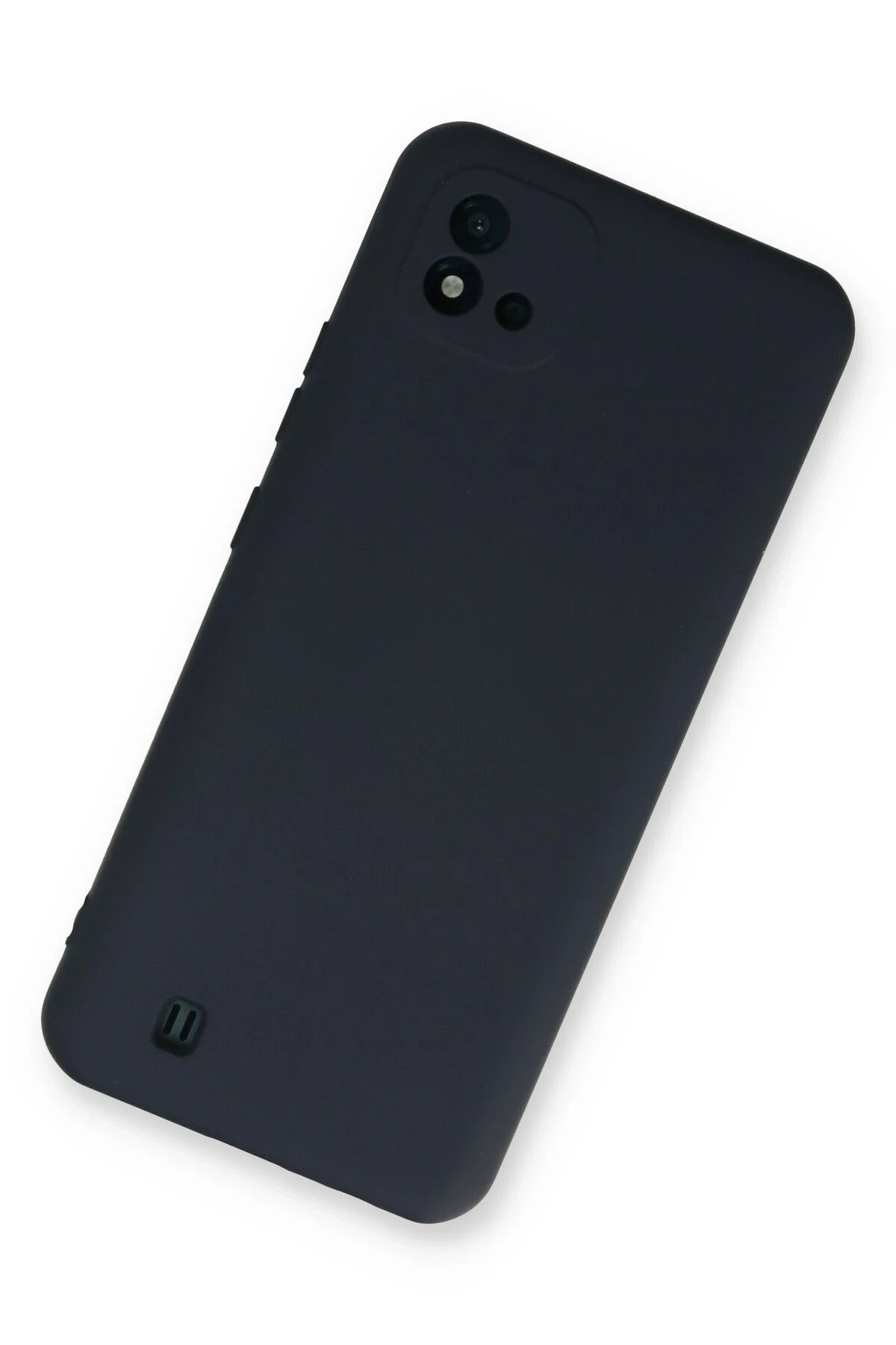 Newface Realme C11 2021 Kılıf Nano içi Kadife Silikon - Lacivert