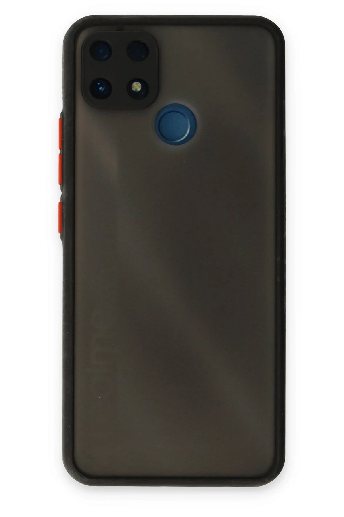 Newface Realme C25 Kılıf Montreal Silikon Kapak - Siyah