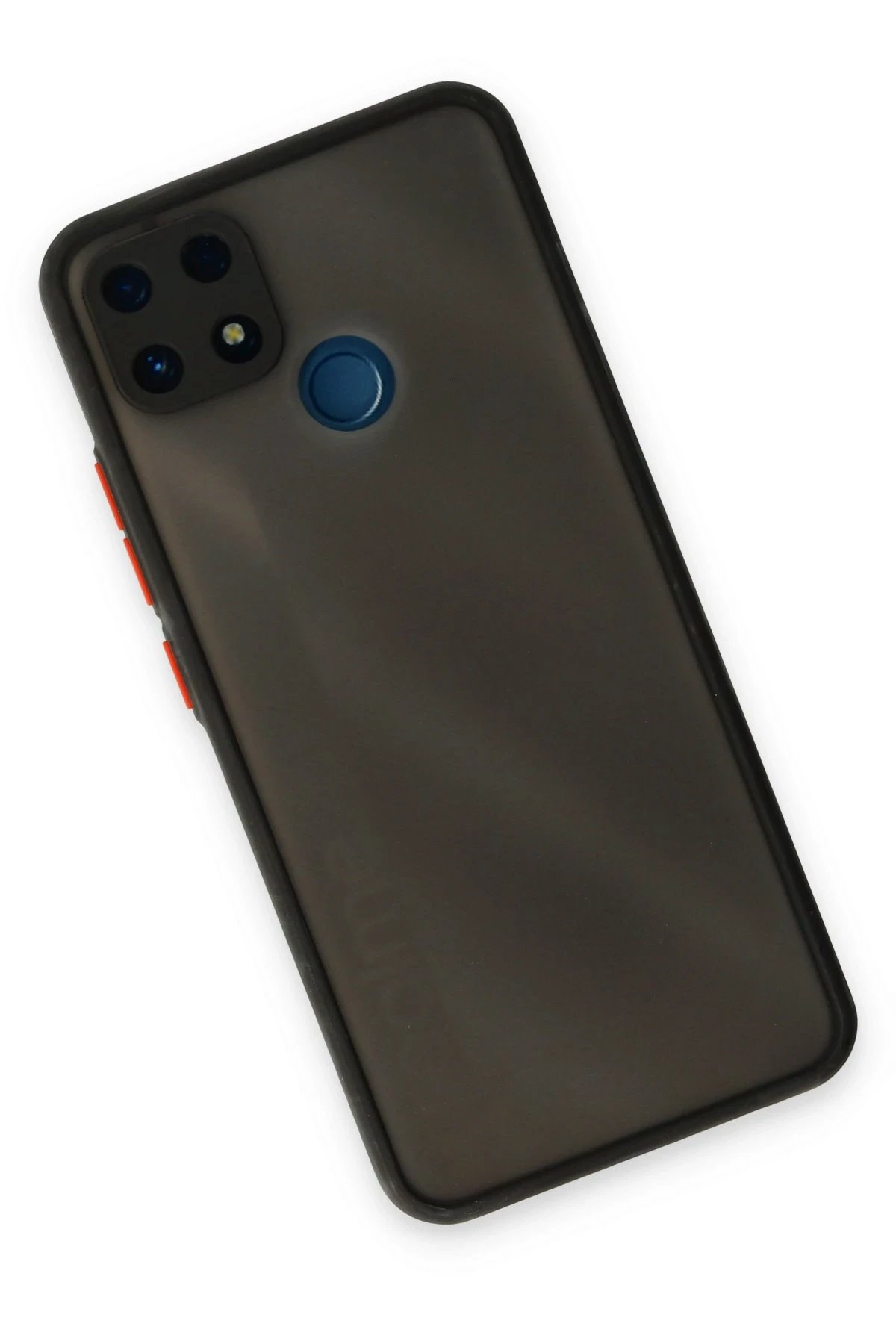 Newface Realme C25 Kılıf Montreal Silikon Kapak - Siyah