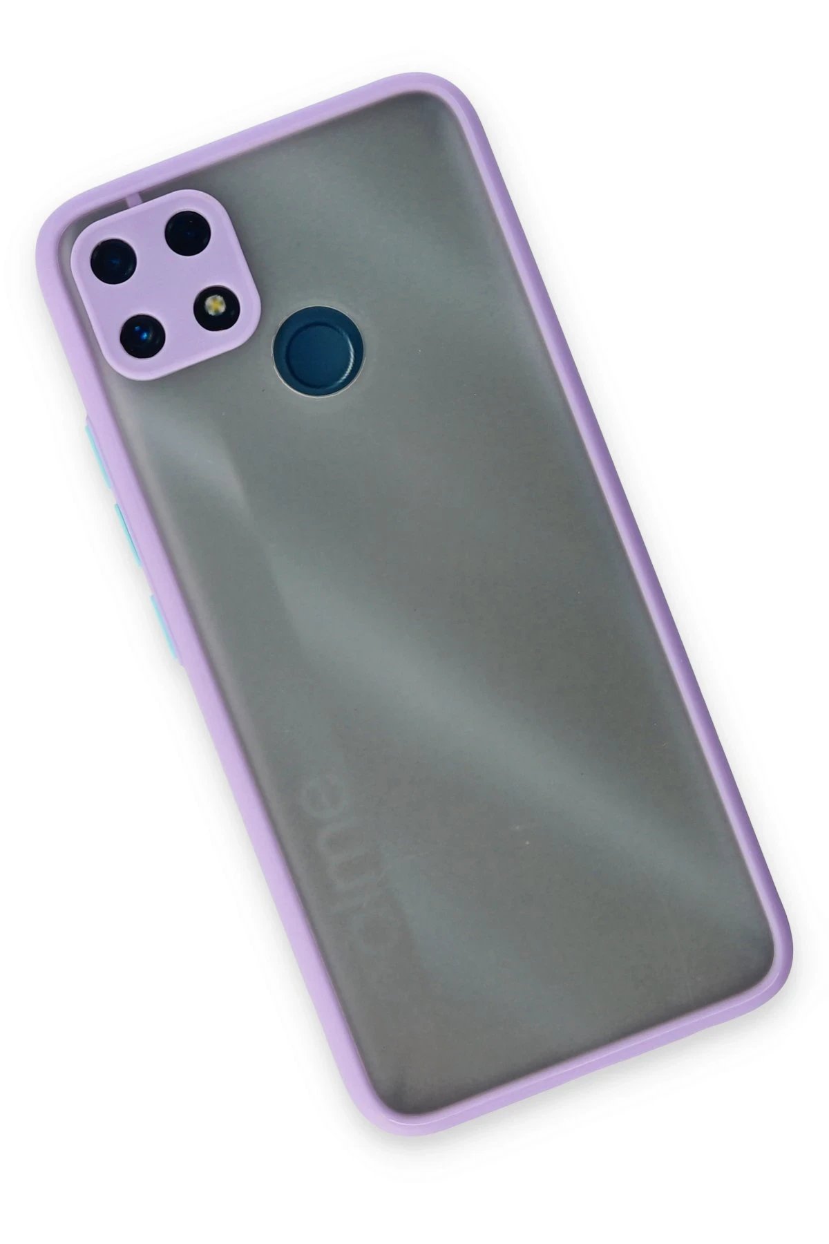 Newface Realme C25 Kılıf Montreal Silikon Kapak - Mor