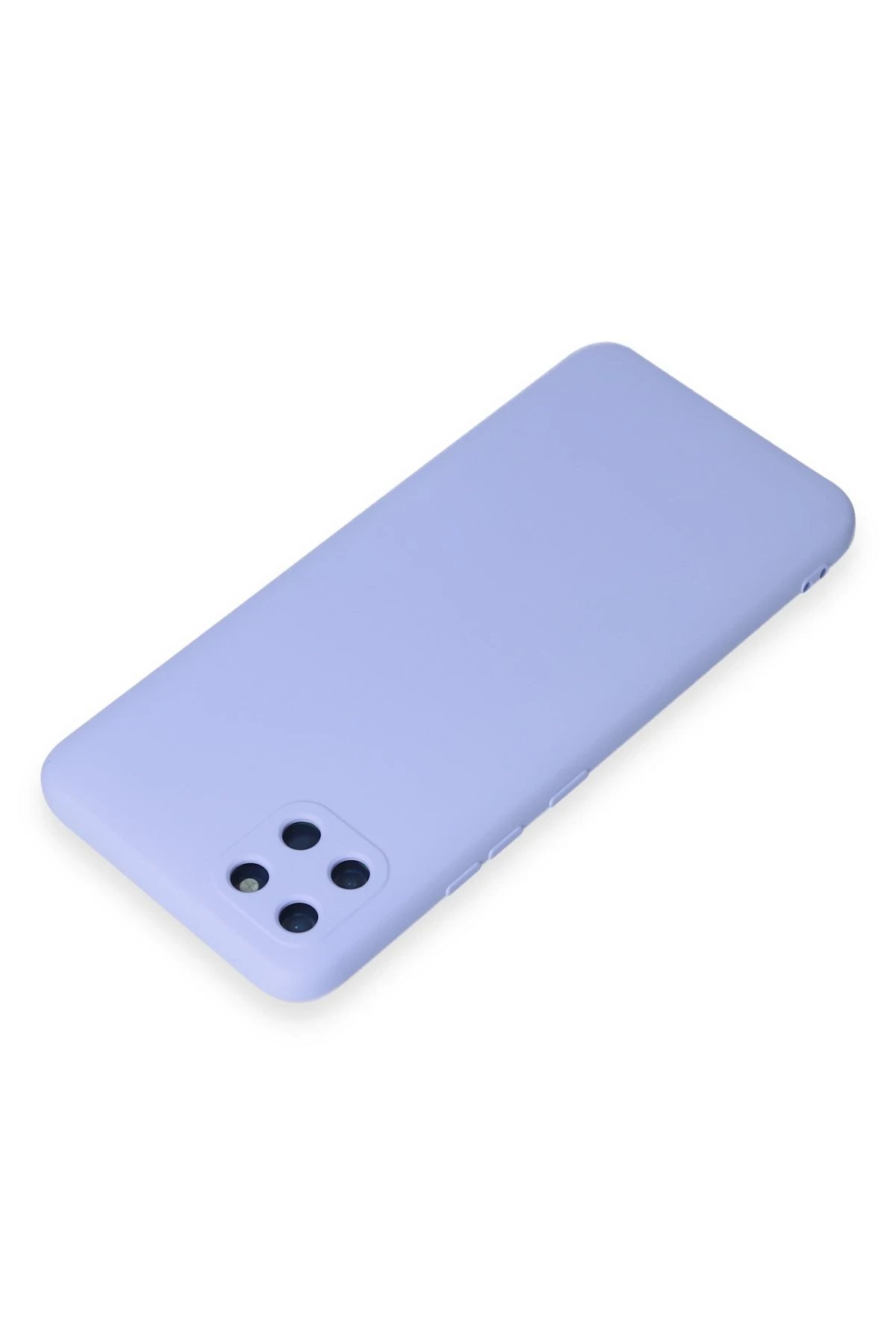 Newface Realme C11 Kılıf Nano içi Kadife Silikon - Lila