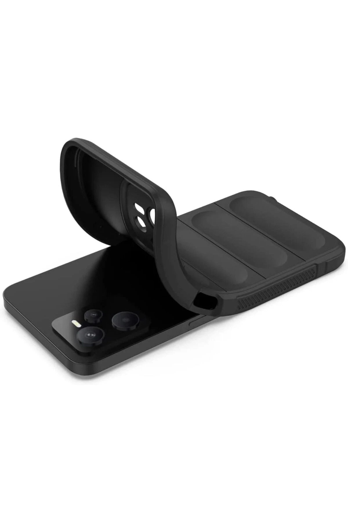 Newface Realme C35 Kılıf Optimum Silikon - Siyah