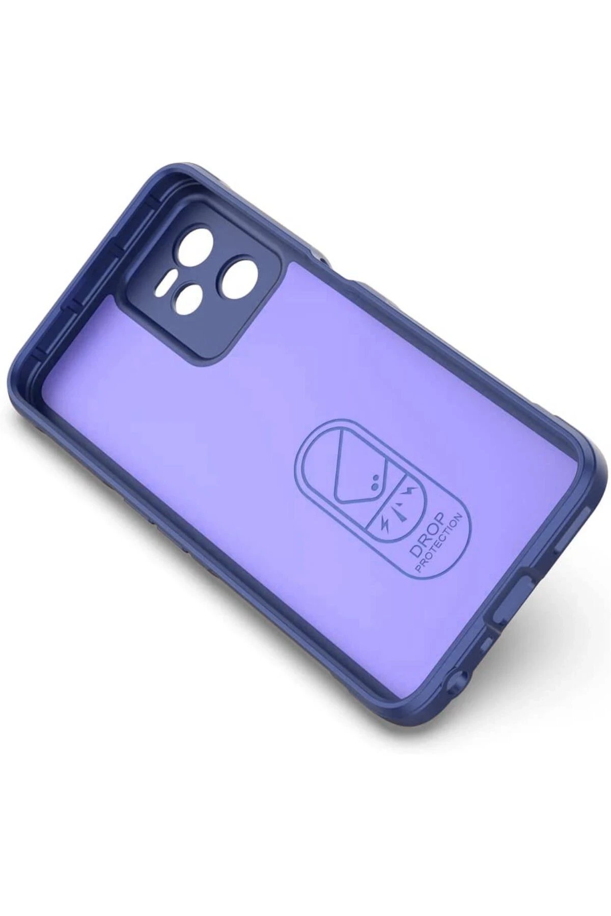 Newface Realme C35 Kılıf Optimum Silikon - Lacivert