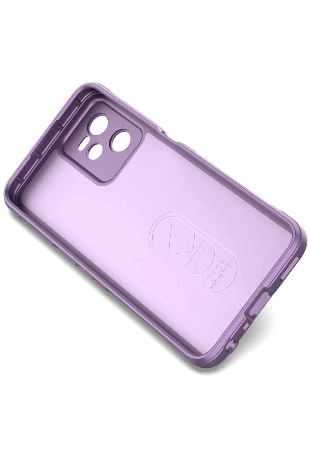 Newface Realme C35 Kılıf Optimum Silikon - Mor