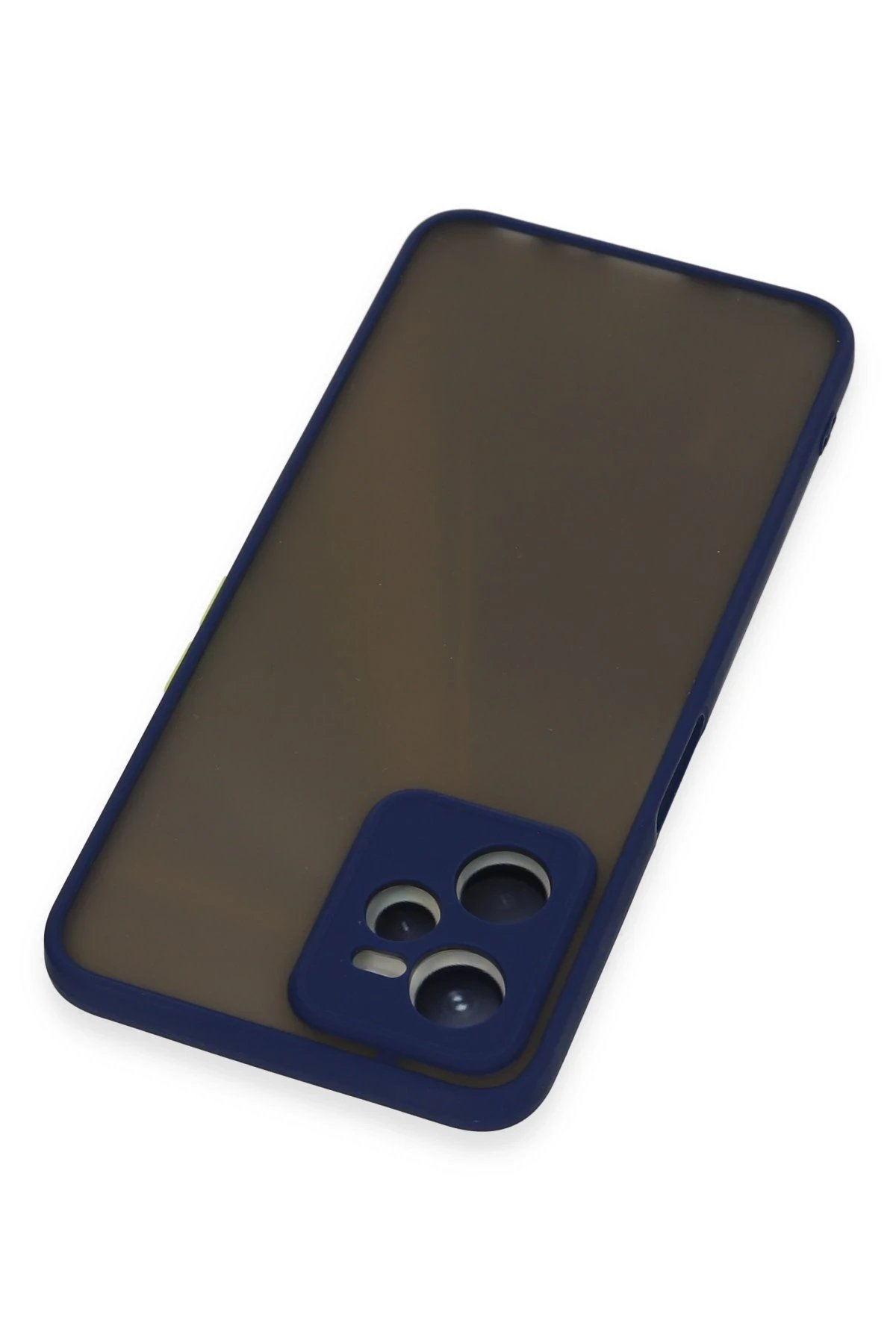 Newface Realme C35 Kılıf Montreal Silikon Kapak - Lacivert