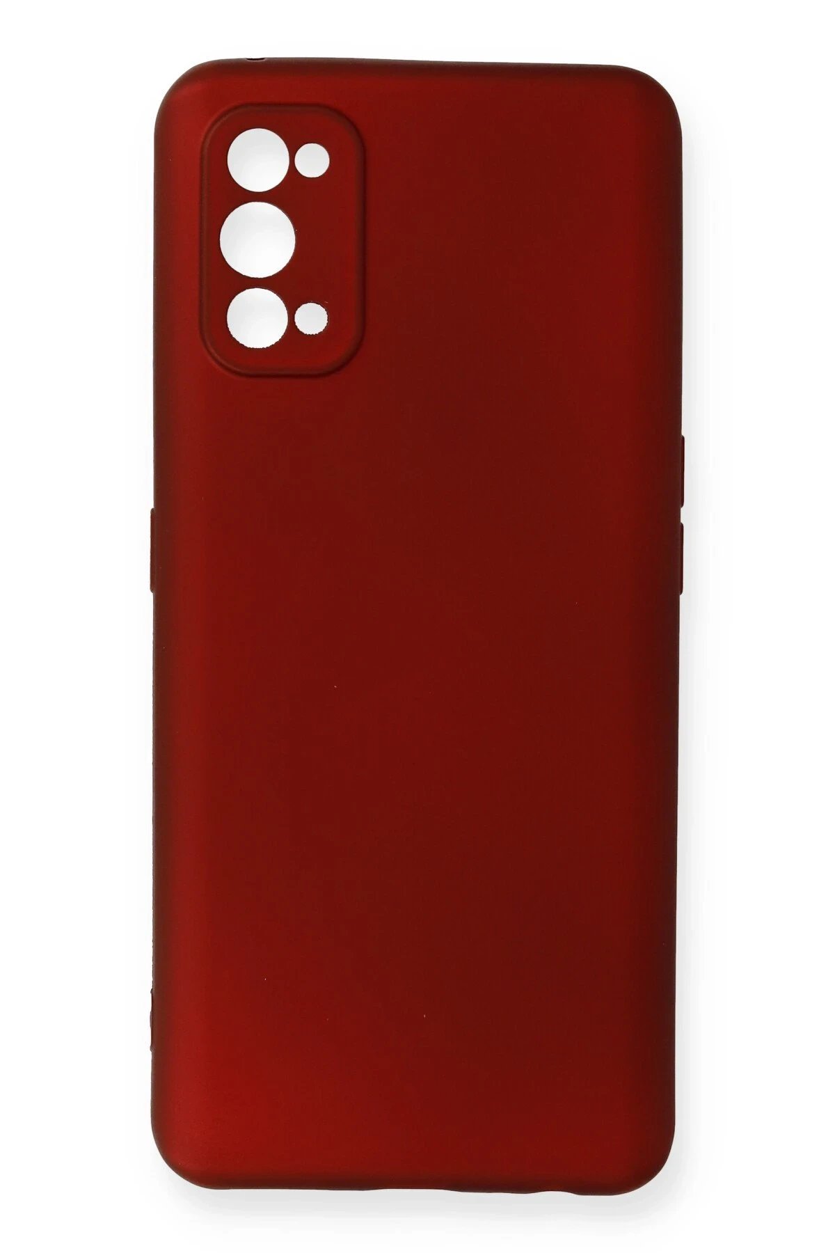 Newface Realme 7 Pro Kılıf First Silikon - Bordo