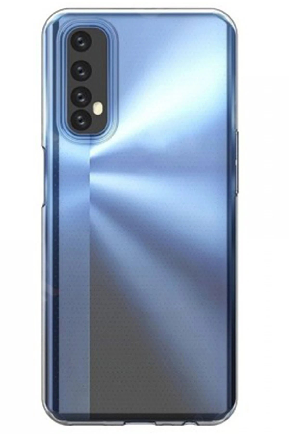Newface Realme 7 Kılıf Lüx Şeffaf Silikon