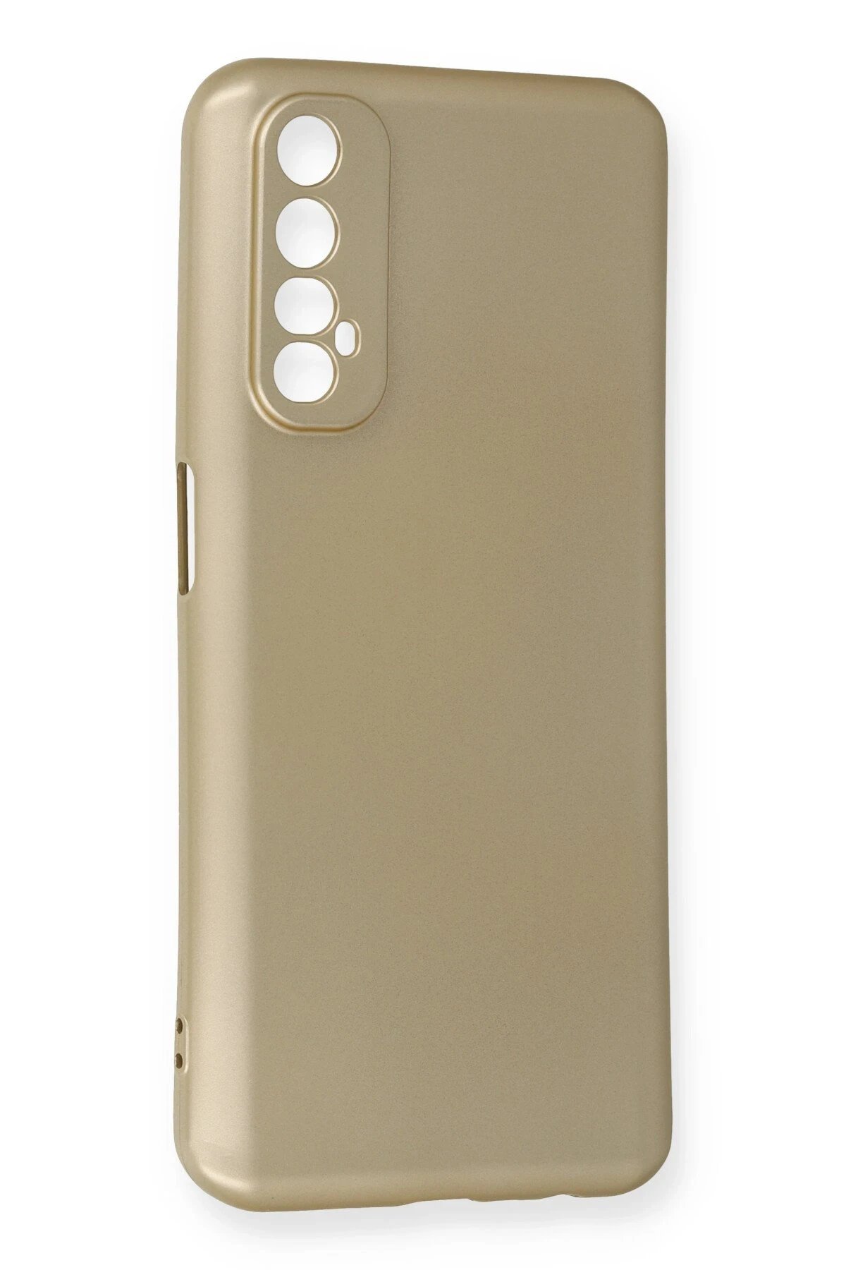 Newface Realme 7 Kılıf First Silikon - Gold