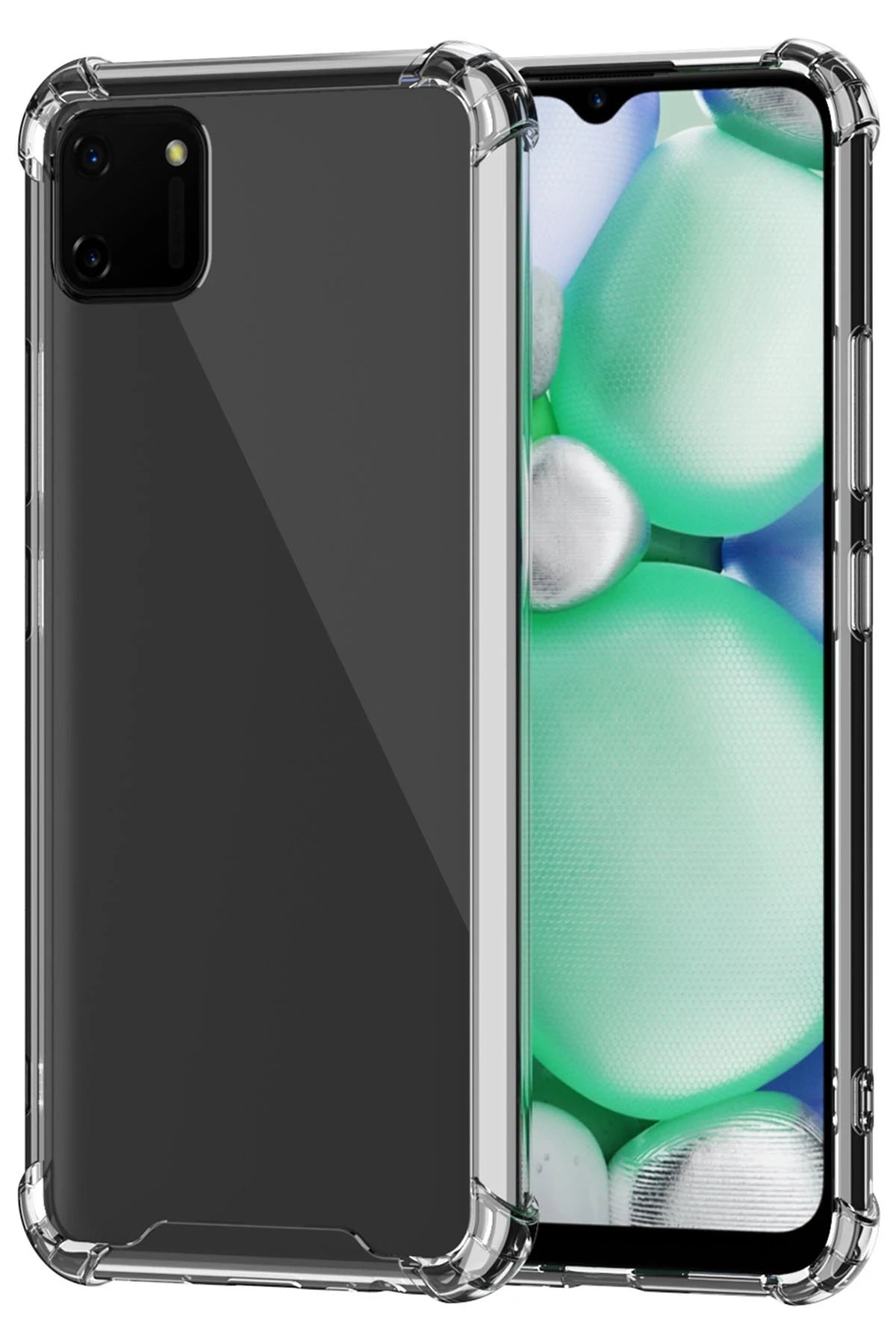 Newface Realme C11 Kılıf Olex Tpu Silikon - Şeffaf