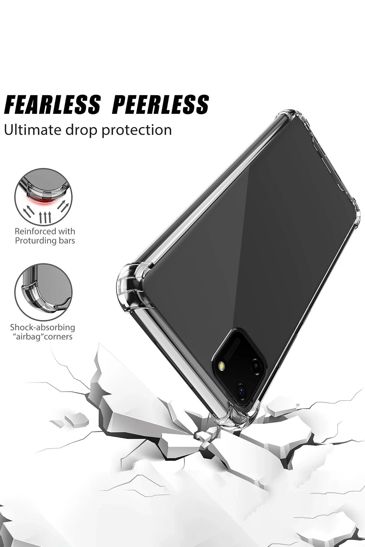 Newface Realme C11 Kılıf Olex Tpu Silikon - Şeffaf