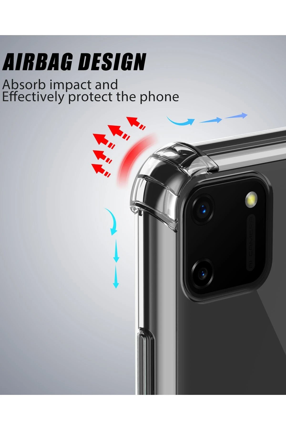 Newface Realme C11 Kılıf Olex Tpu Silikon - Şeffaf