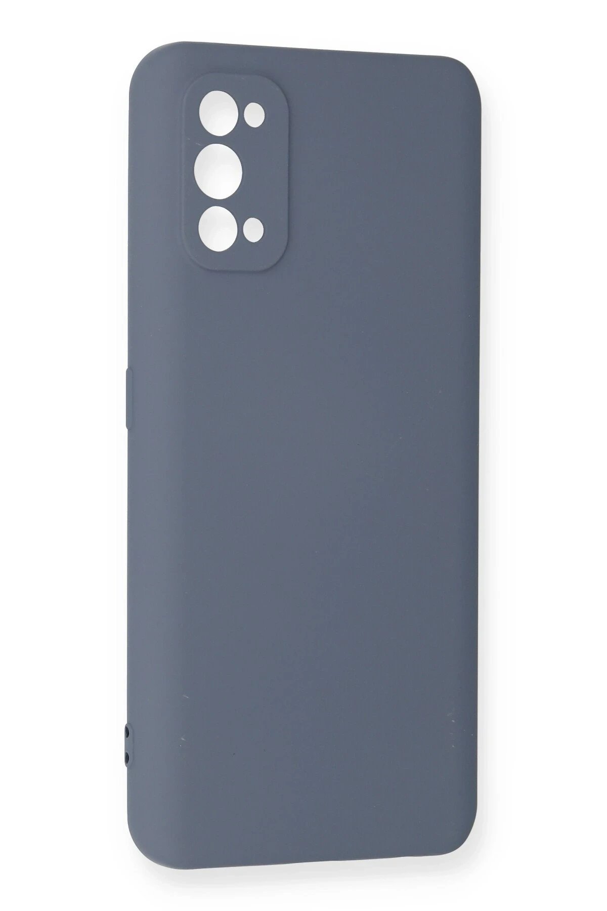 Newface Realme 7 Pro Kılıf Nano içi Kadife Silikon - Gri