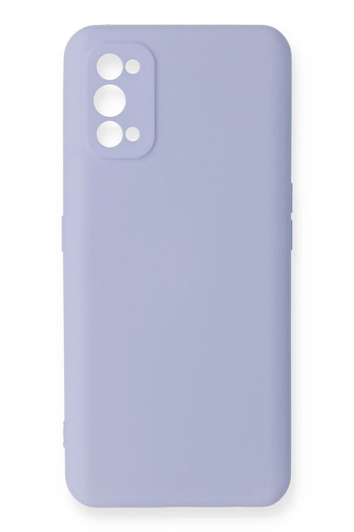 Newface Realme 7 Pro Kılıf Nano içi Kadife Silikon - Lila