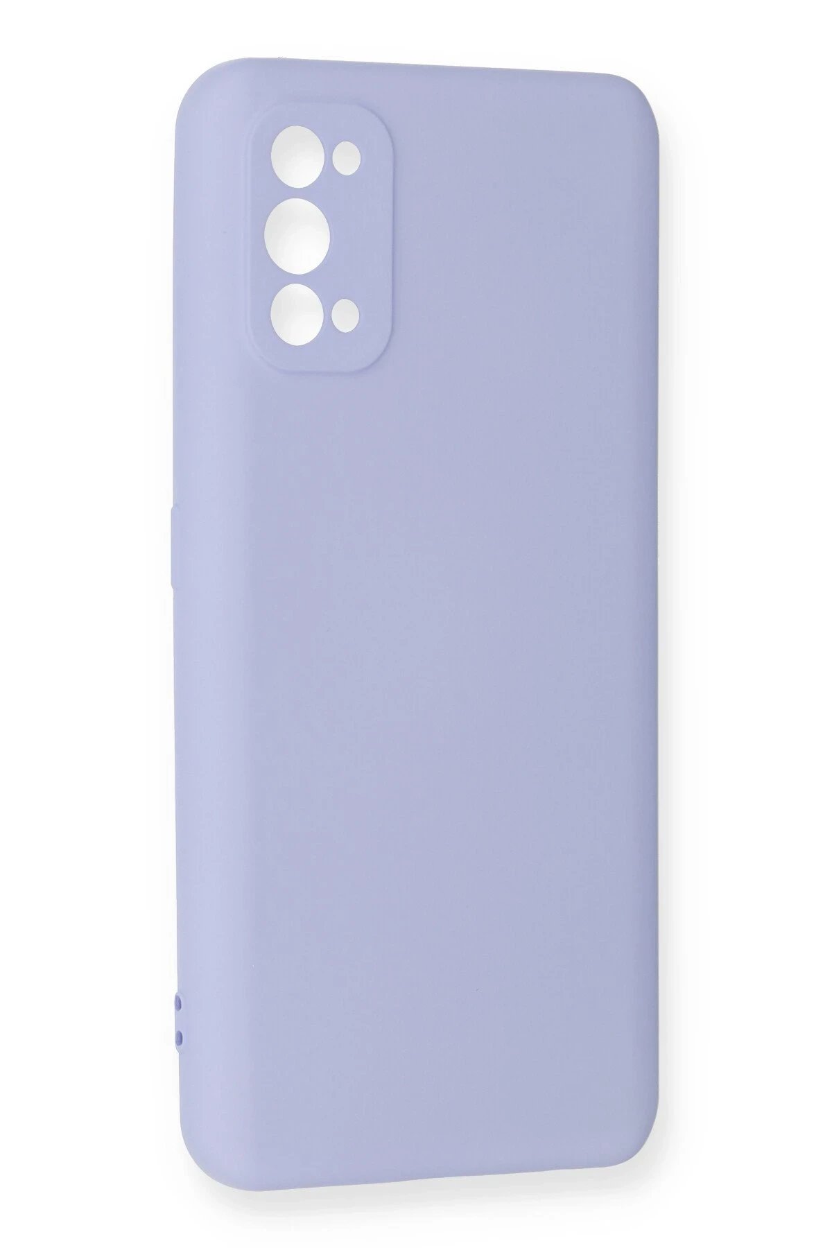 Newface Realme 7 Pro Kılıf Nano içi Kadife Silikon - Lila