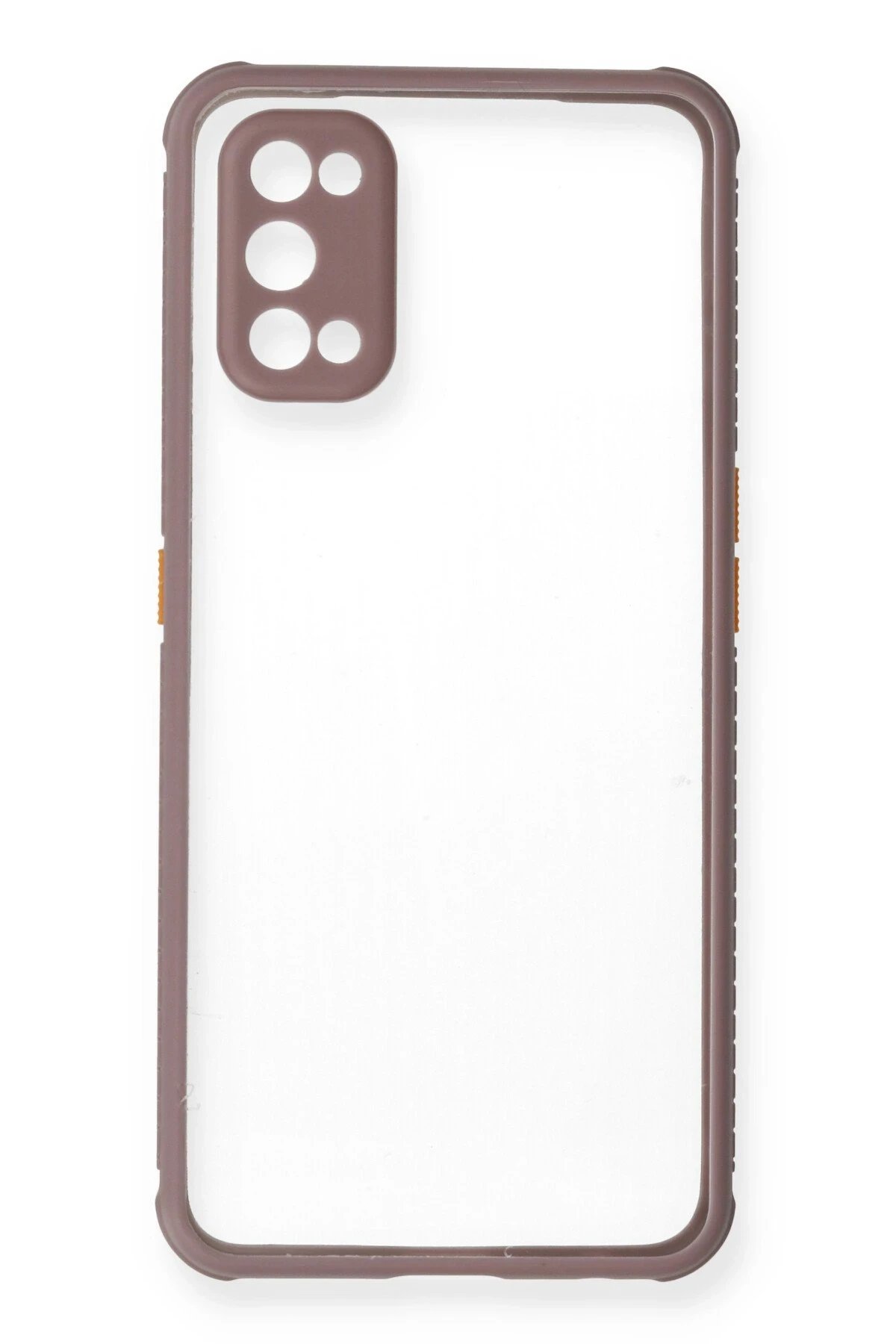 Newface Realme 7 Pro Kılıf Miami Şeffaf Silikon - Açık Mor