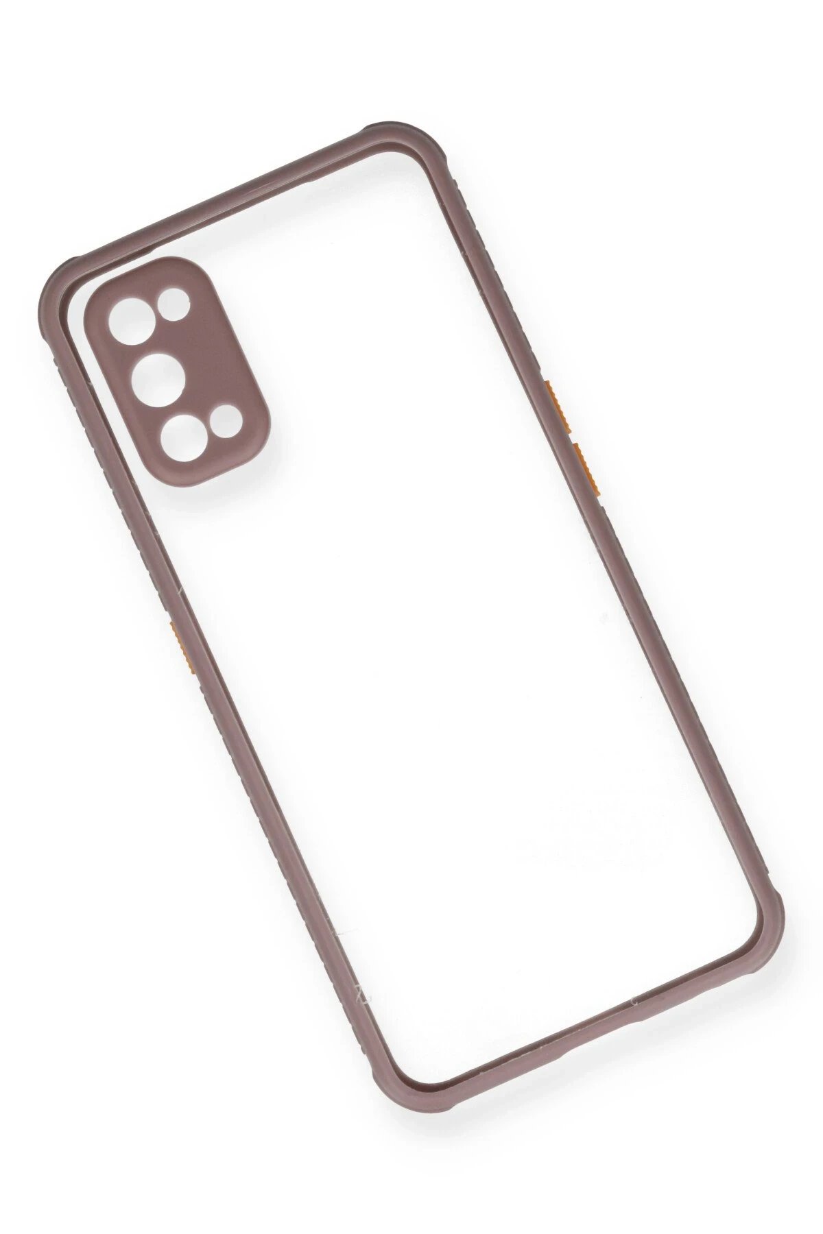 Newface Realme 7 Pro Kılıf Miami Şeffaf Silikon - Açık Mor