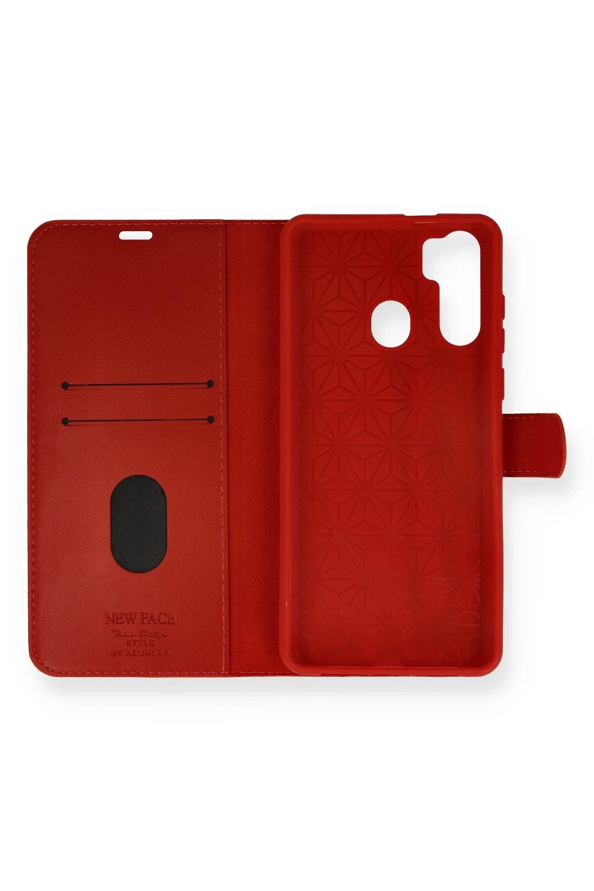 Newface Reeder P13 Blue Max Kılıf Trend S Plus Kapaklı Kılıf - Kırmızı