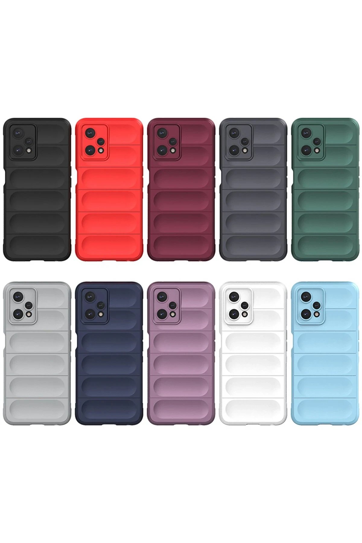 Newface Realme 9 Pro 5G Kılıf Optimum Silikon - Sky Blue