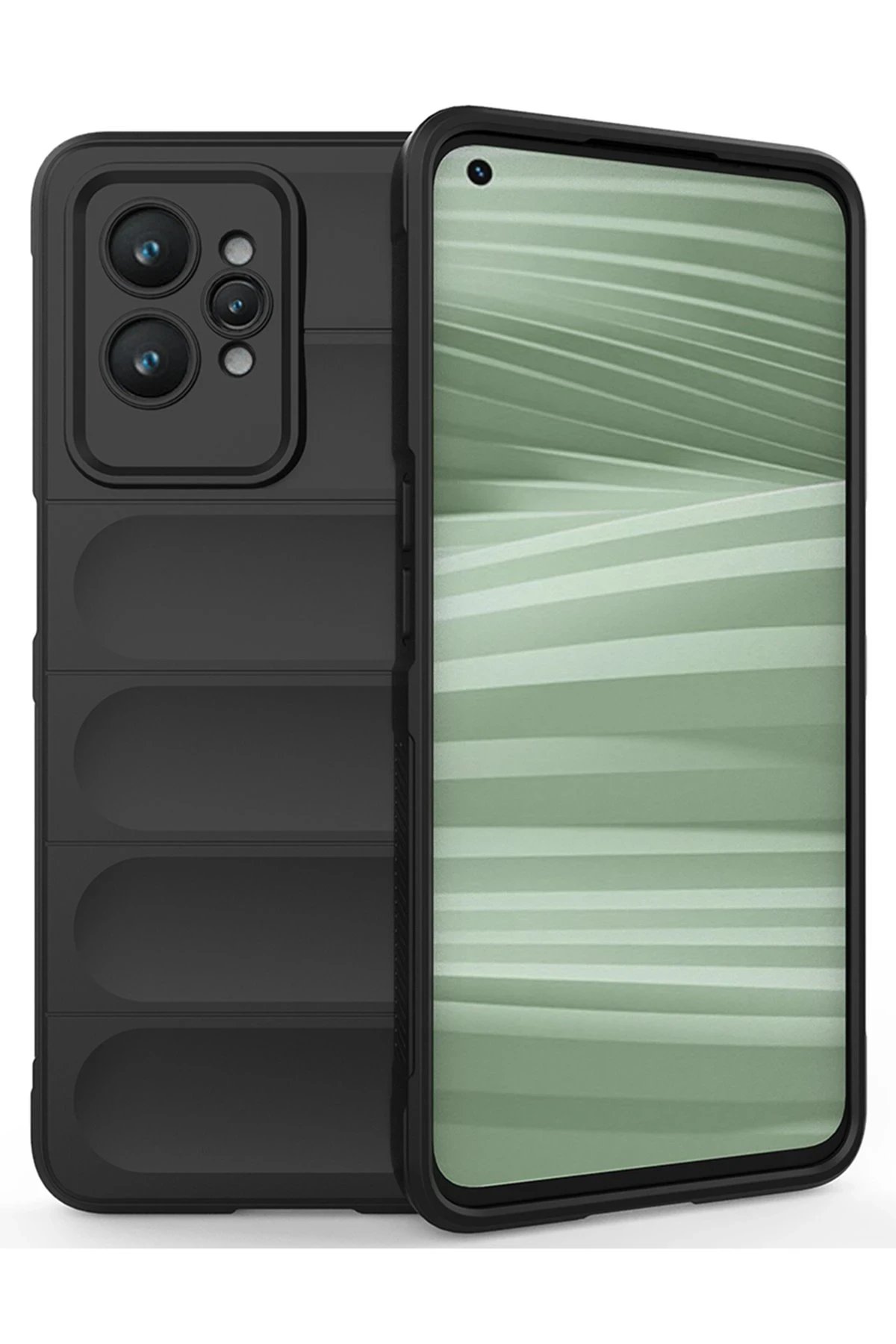 Newface Realme GT2 Pro 5G Kılıf Optimum Silikon - Siyah