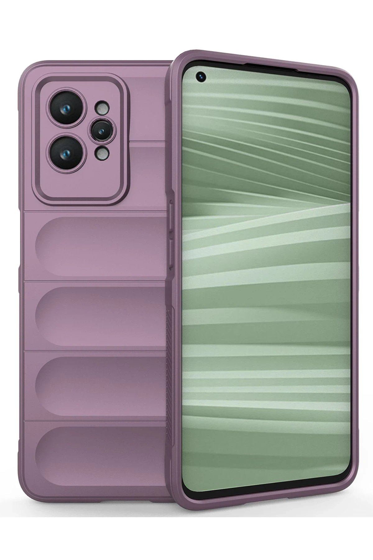 Newface Realme GT2 Pro 5G Kılıf Optimum Silikon - Mor