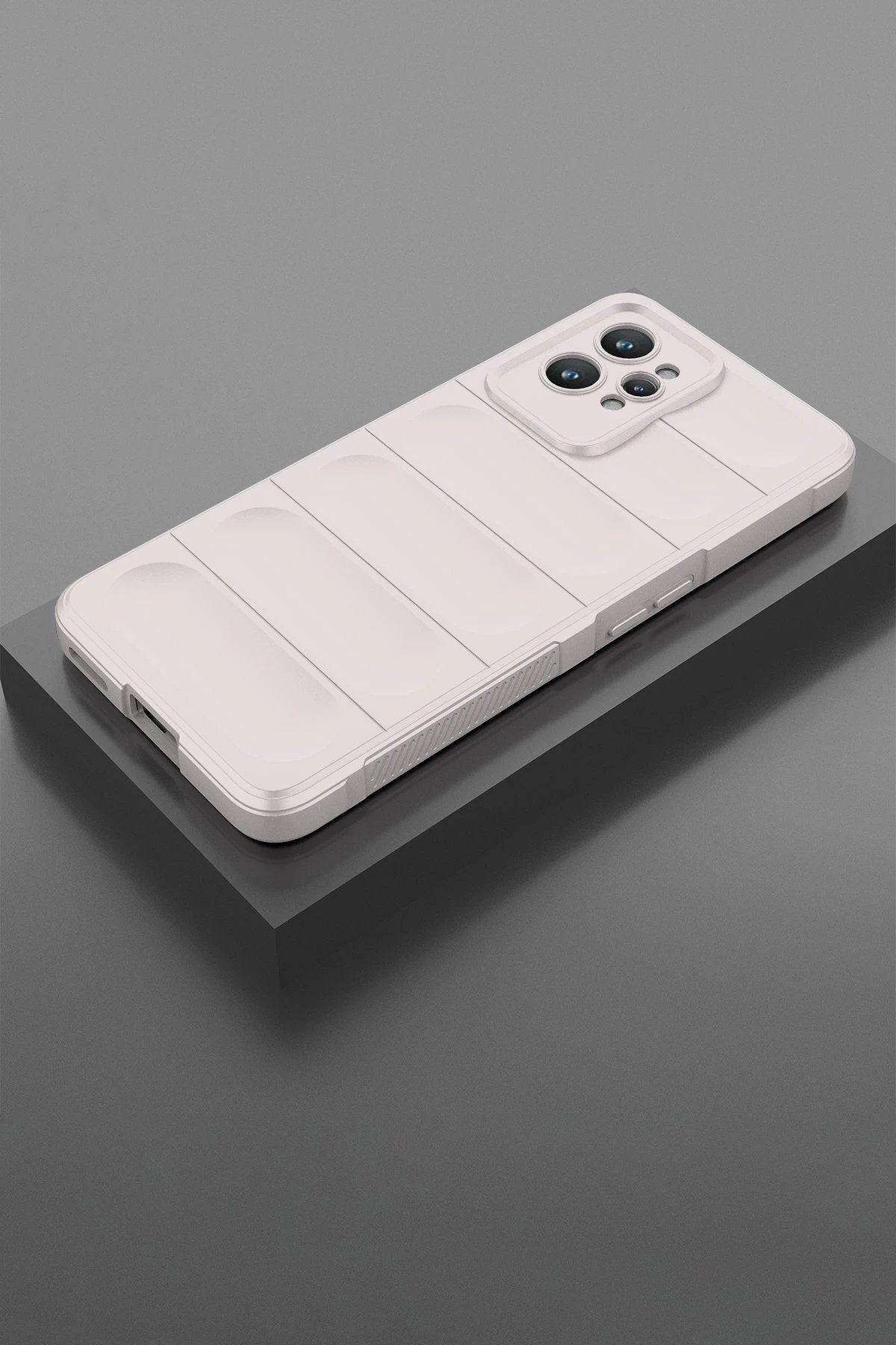 Newface Realme GT2 Pro 5G Kılıf Optimum Silikon - Krem