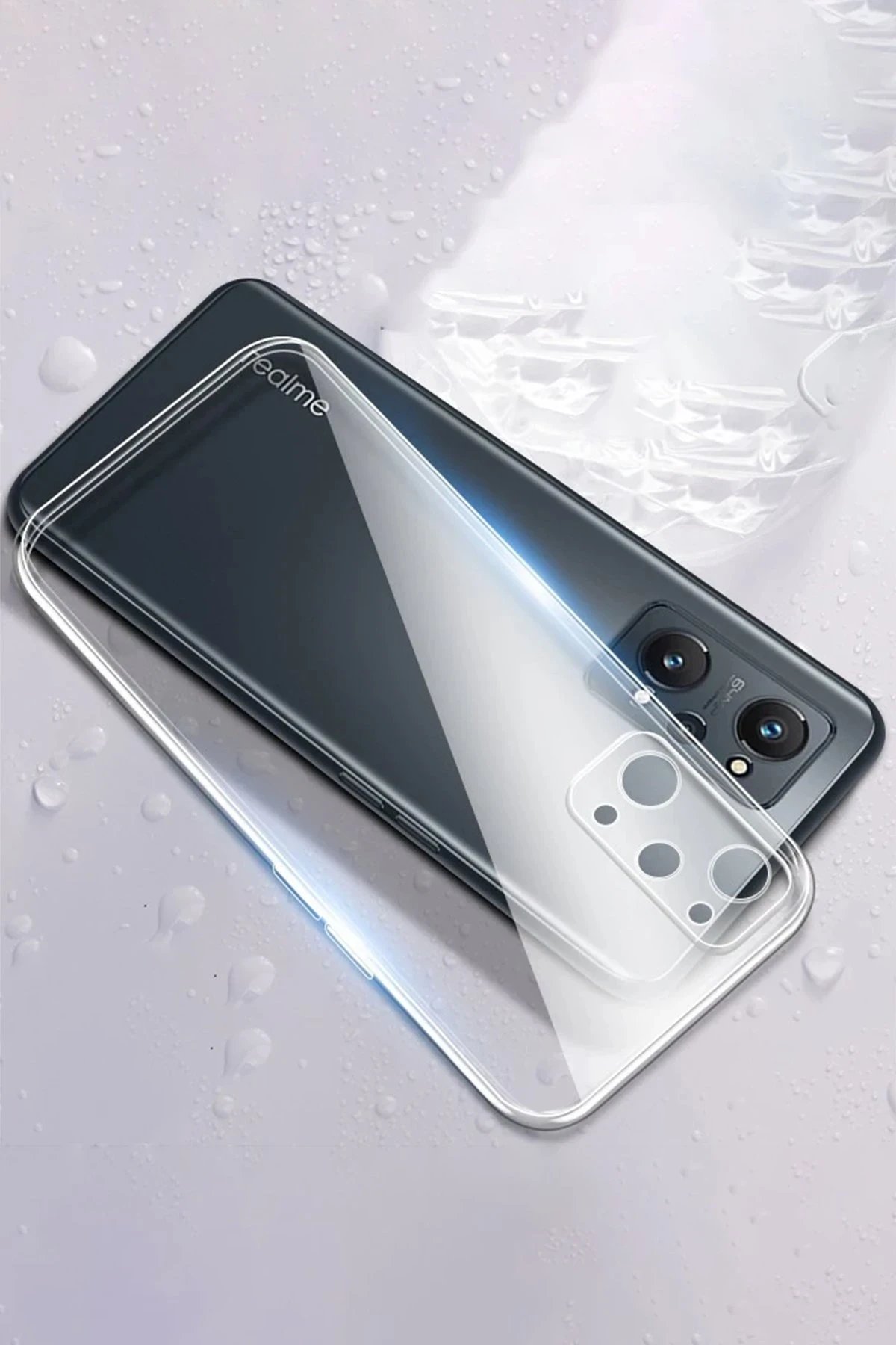 Newface Realme GT2 Pro 5G Kılıf Lüx Şeffaf Silikon