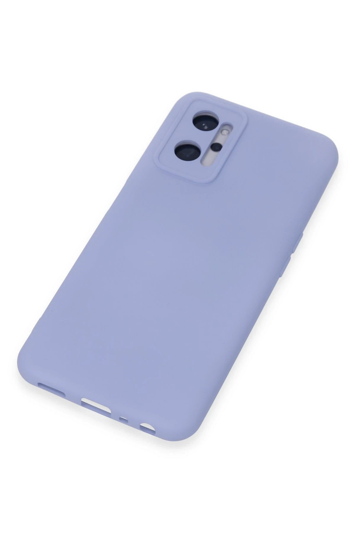 Newface Realme 9i 4G Kılıf Nano içi Kadife Silikon - Lila