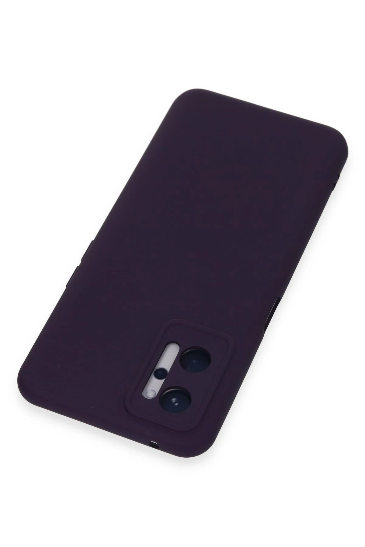 Newface Realme 9i 4G Kılıf Nano içi Kadife Silikon - Mor