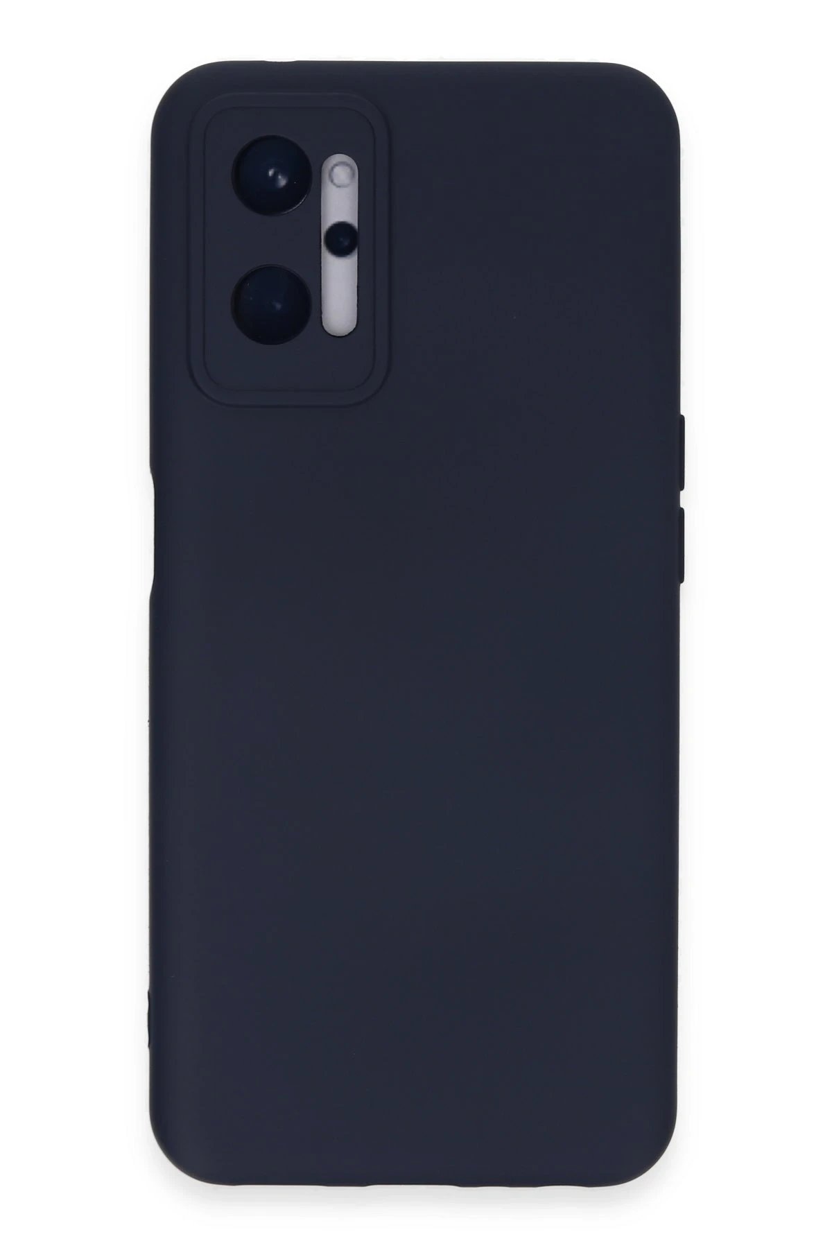 Newface Realme 9i 4G Kılıf Nano içi Kadife Silikon - Lacivert