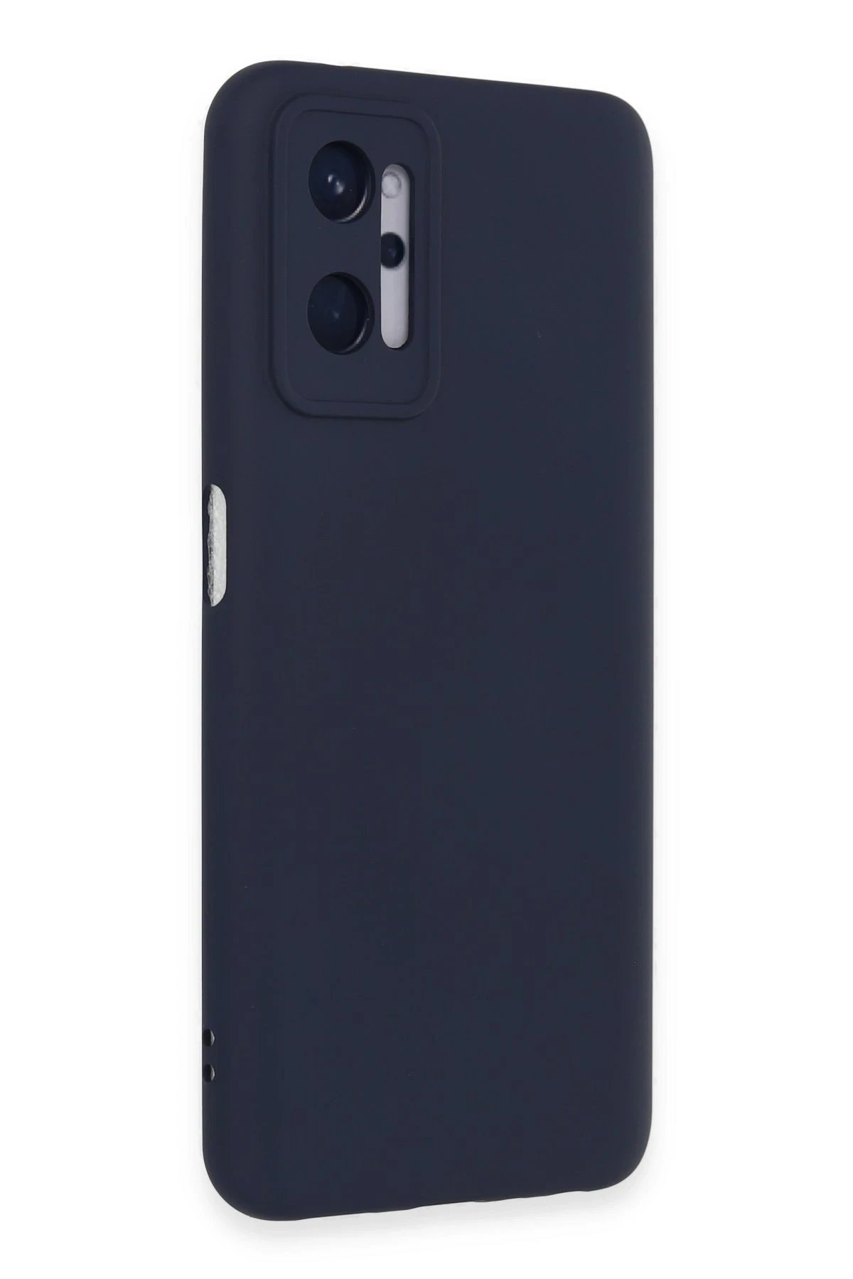 Newface Realme 9i 4G Kılıf Nano içi Kadife Silikon - Lacivert