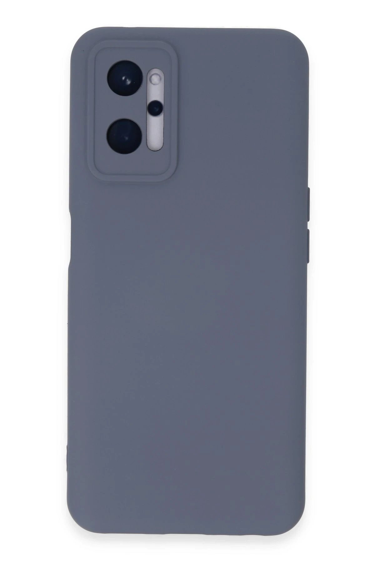 Newface Realme 9i 4G Kılıf Nano içi Kadife Silikon - Gri