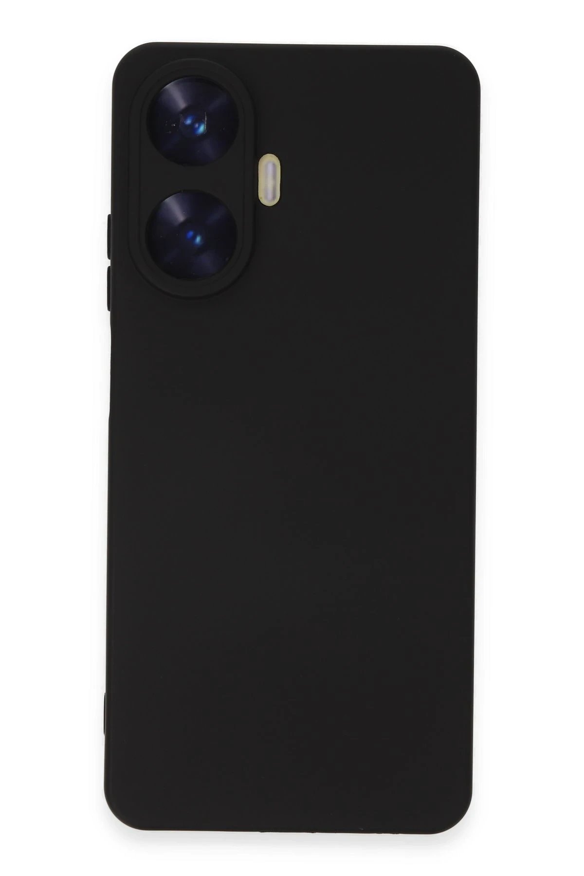 Newface Realme C55 Kılıf Nano içi Kadife Silikon - Siyah