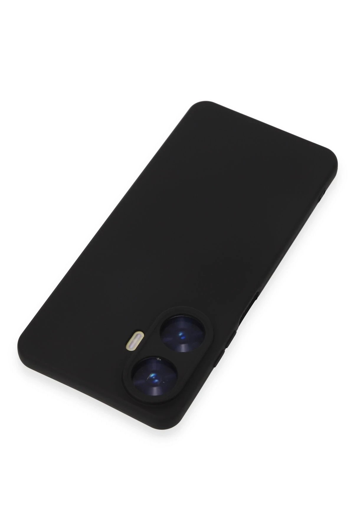 Newface Realme C55 Kılıf Nano içi Kadife Silikon - Siyah