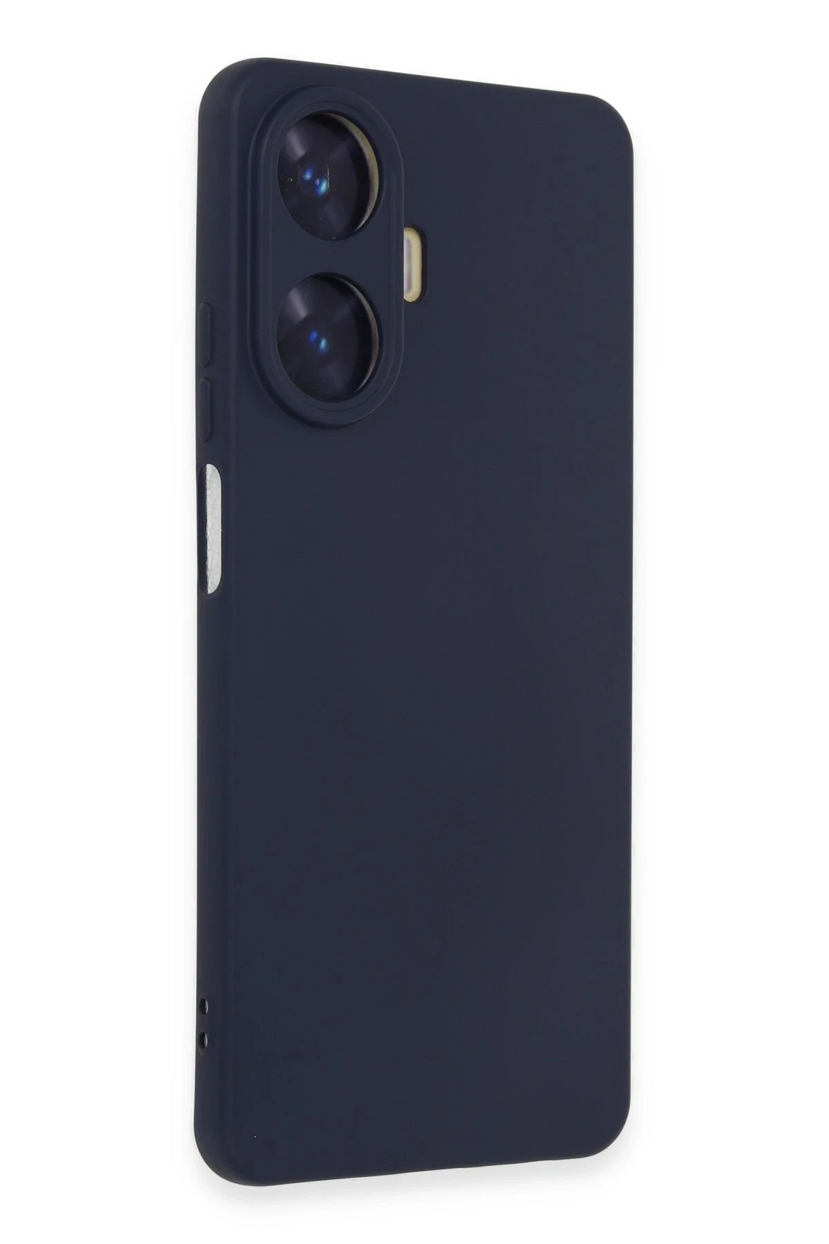 Newface Realme C55 Kılıf Nano içi Kadife Silikon - Mor