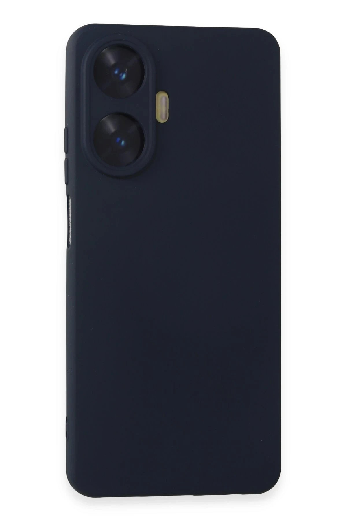 Newface Realme C55 Kılıf Nano içi Kadife Silikon - Lacivert