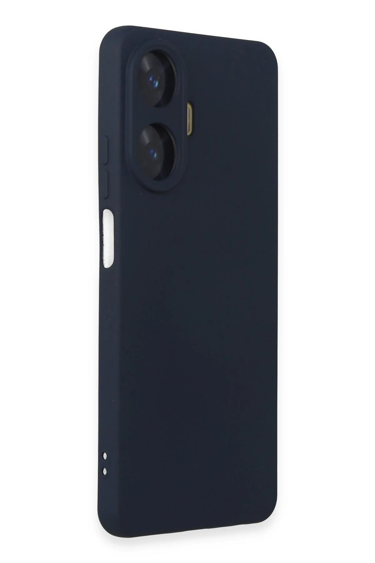 Newface Realme C55 Kılıf Nano içi Kadife Silikon - Lacivert