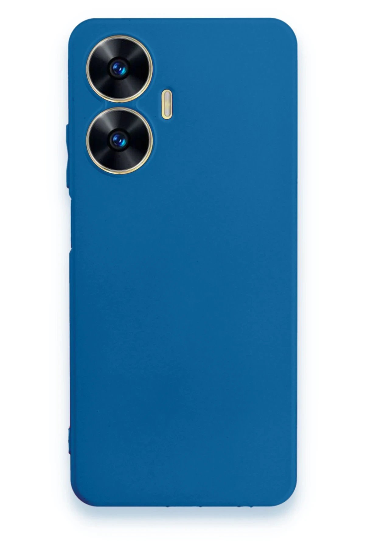 Newface Realme C55 Kılıf First Silikon - Mavi