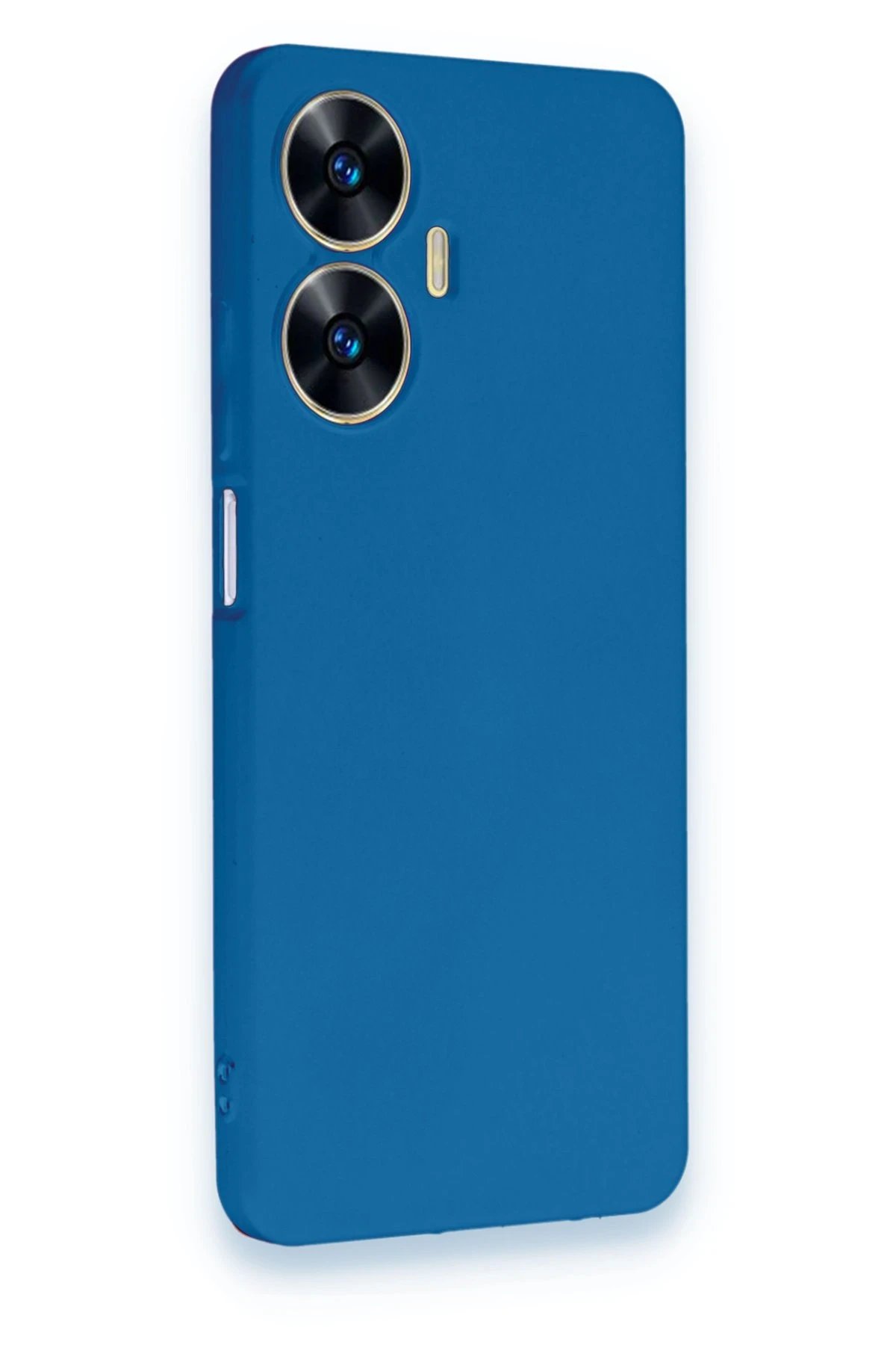 Newface Realme C55 Kılıf First Silikon - Mavi