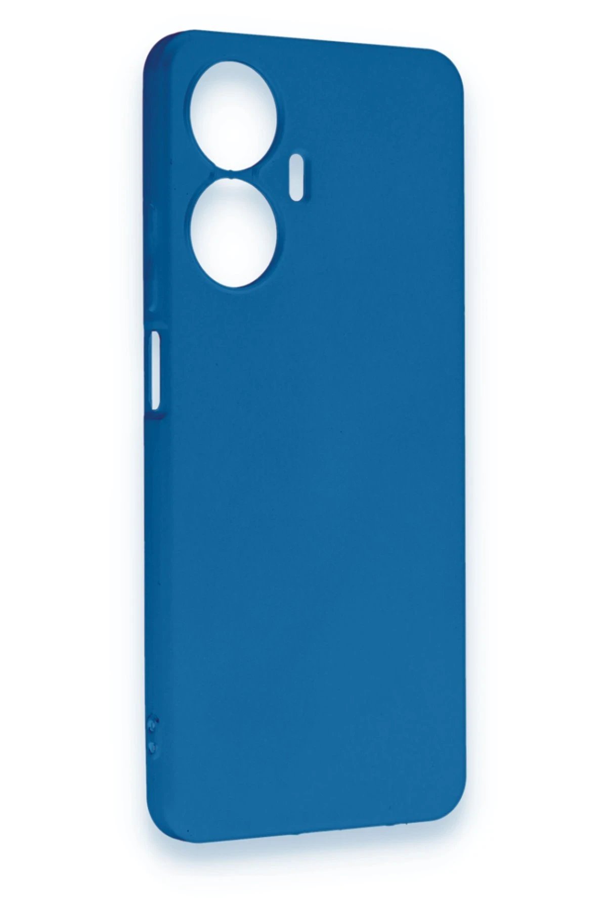 Newface Realme C55 Kılıf First Silikon - Mavi