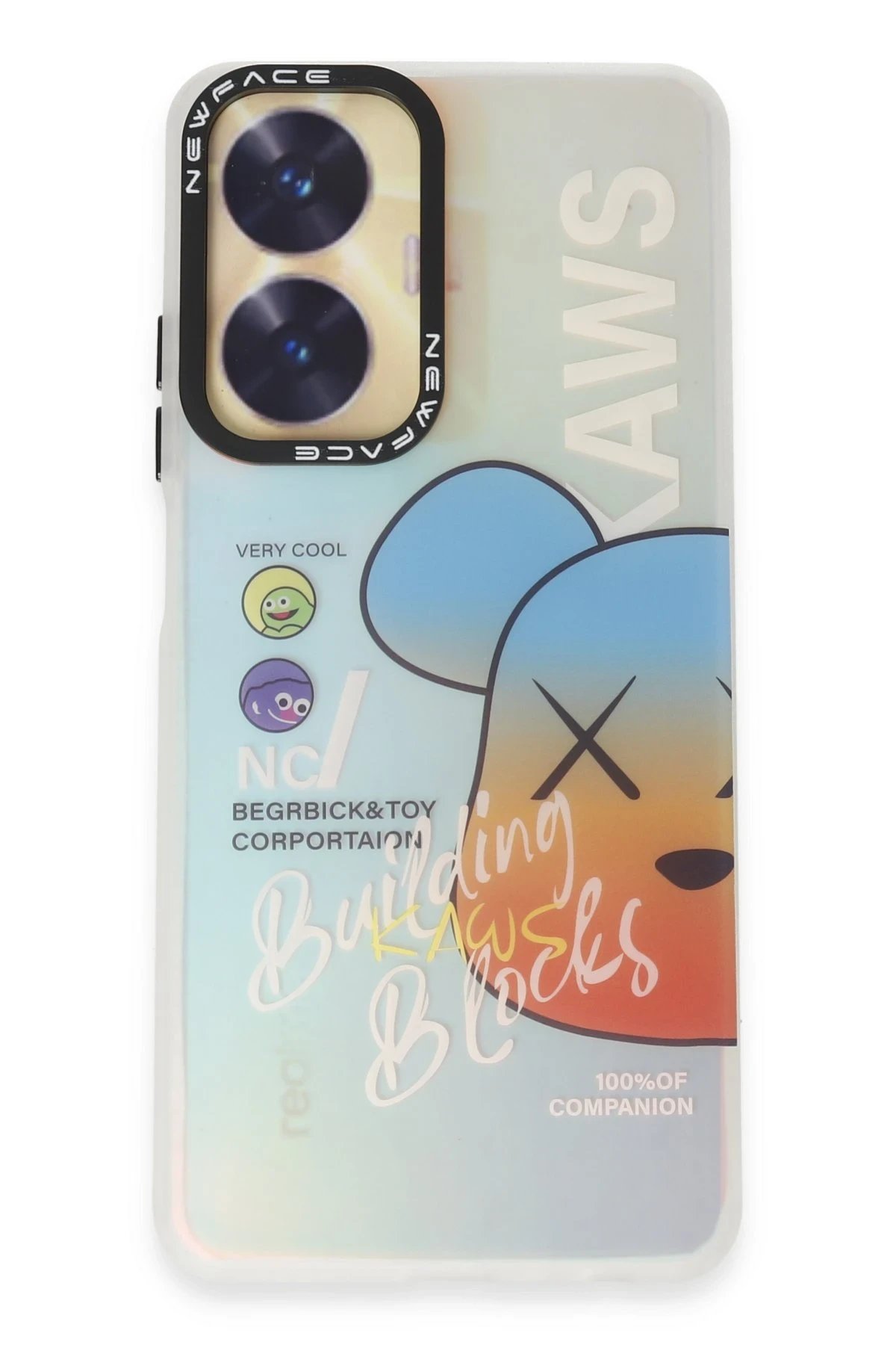 Newface Realme C55 Kılıf Estoril Desenli Kapak - Estoril - 6