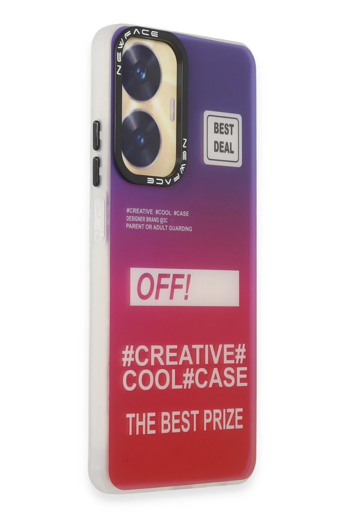 Newface Realme C55 Kılıf Estoril Desenli Kapak - Estoril - 9