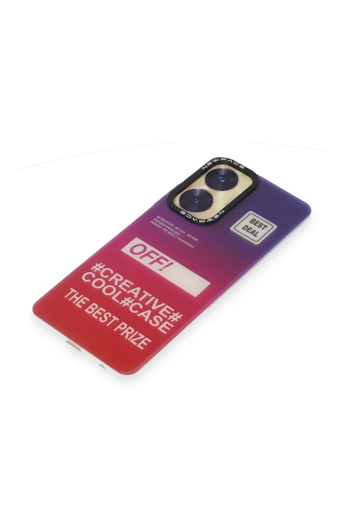 Newface Realme C55 Kılıf Estoril Desenli Kapak - Estoril - 9