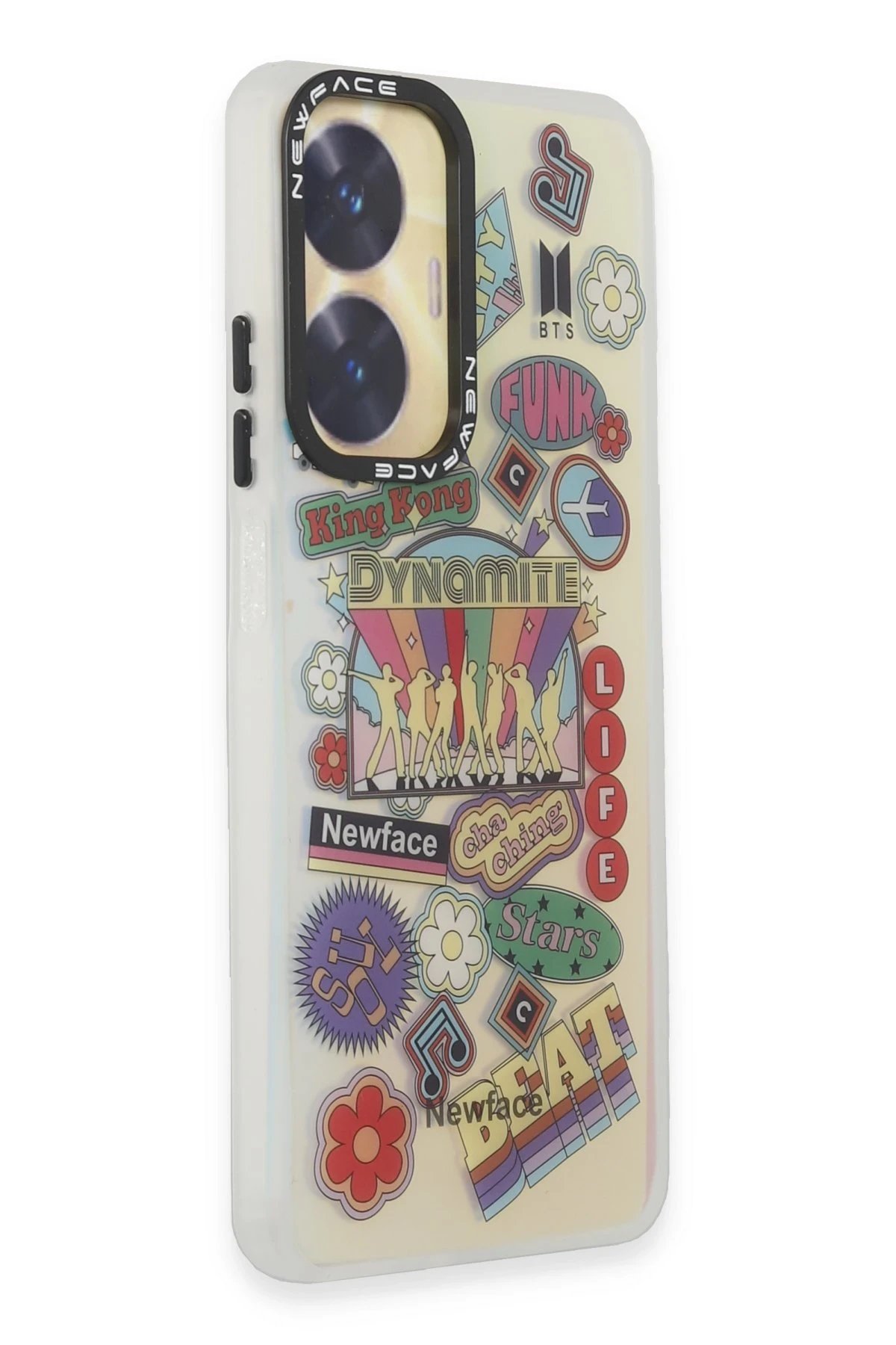 Newface Realme C55 Kılıf Estoril Desenli Kapak - Estoril - 14