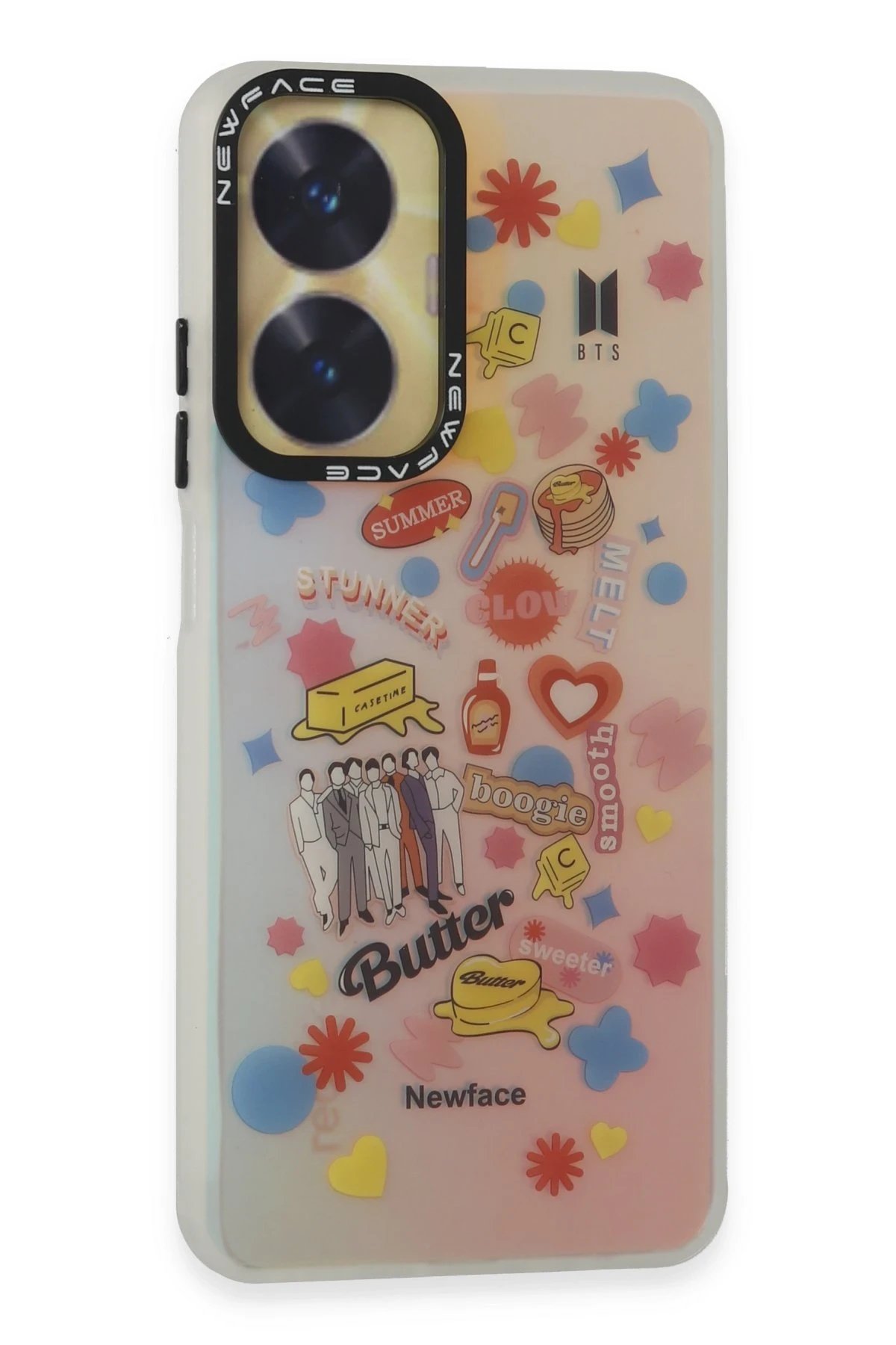 Newface Realme C55 Kılıf Estoril Desenli Kapak - Estoril - 16