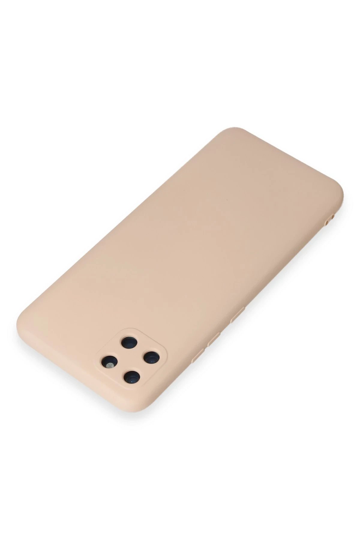 Newface Realme C11 Kılıf Nano içi Kadife Silikon - Pudra