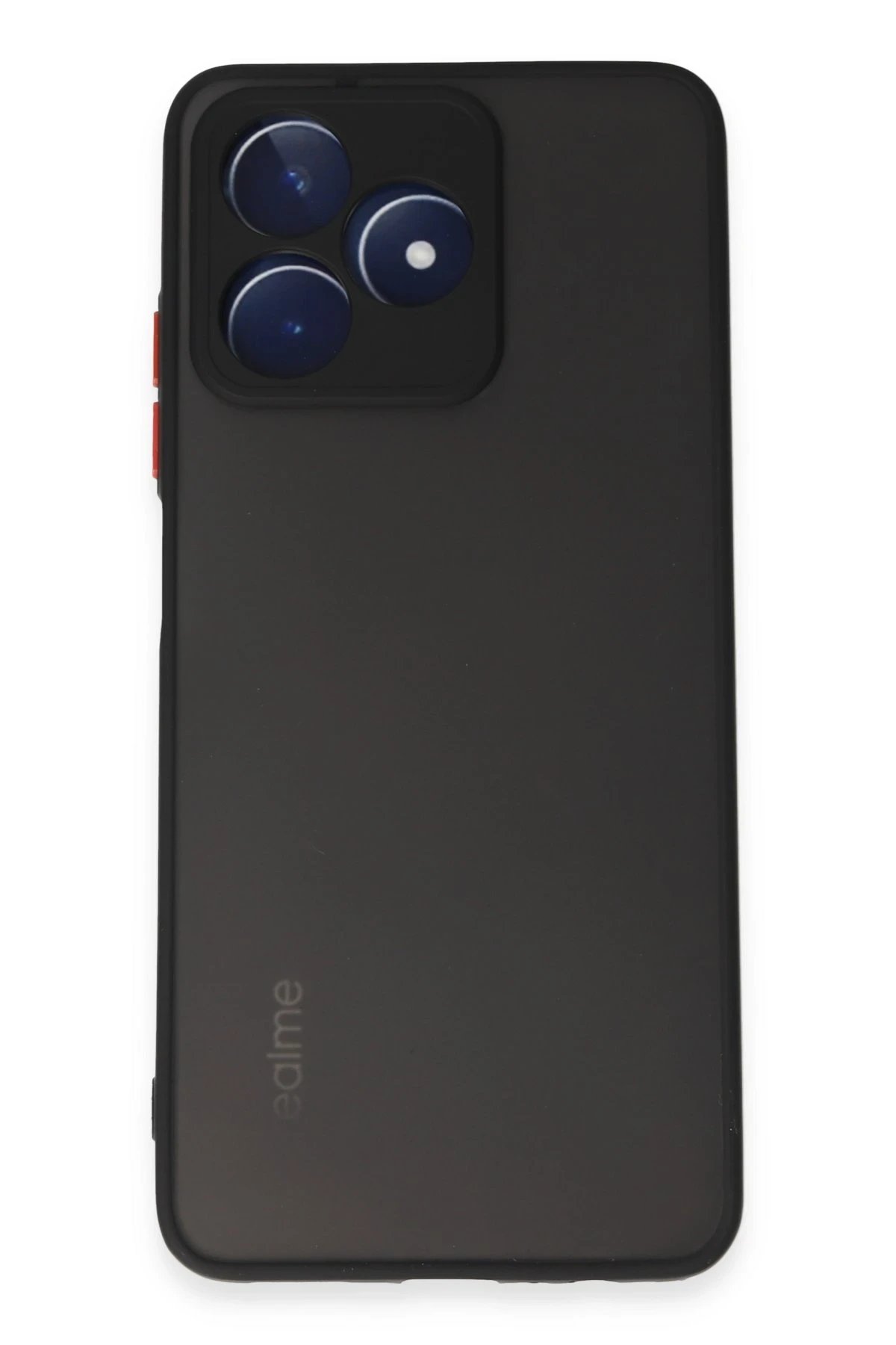 Newface Realme C53 Kılıf Montreal Silikon Kapak - Siyah