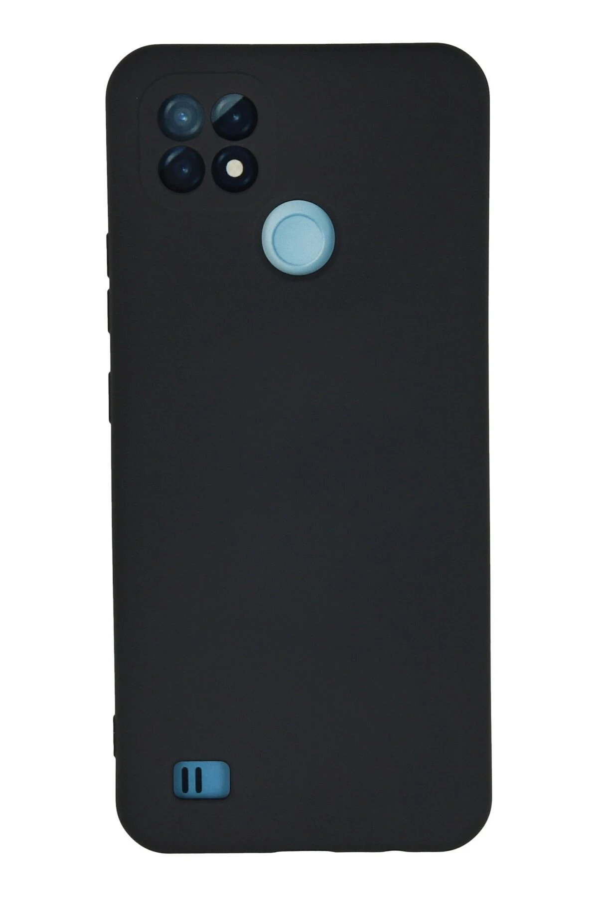 Newface Realme C21 Kılıf Nano içi Kadife Silikon - Lacivert