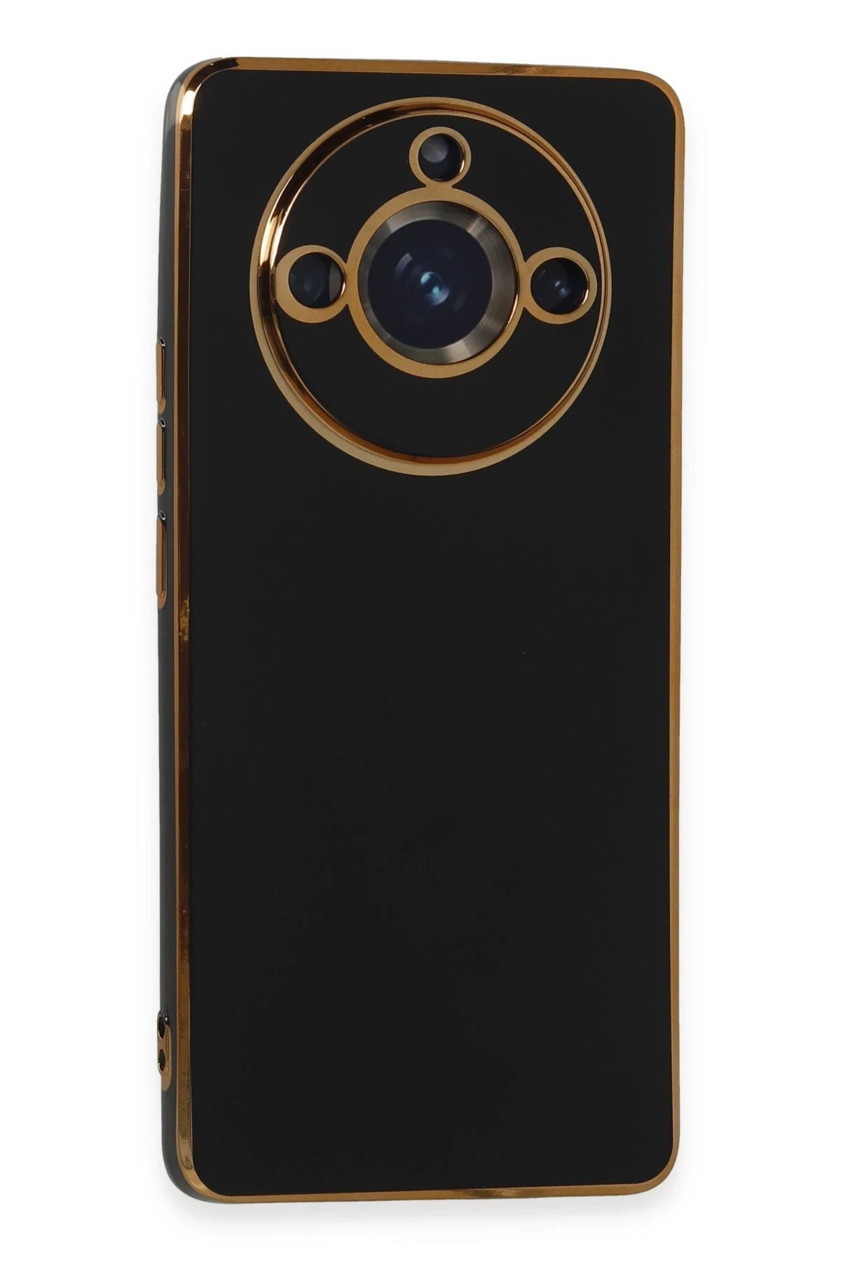 Newface Realme 11 Pro Kılıf Volet Silikon - Siyah