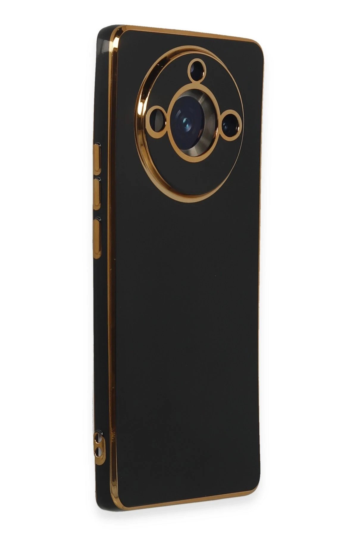 Newface Realme 11 Pro Kılıf Volet Silikon - Siyah