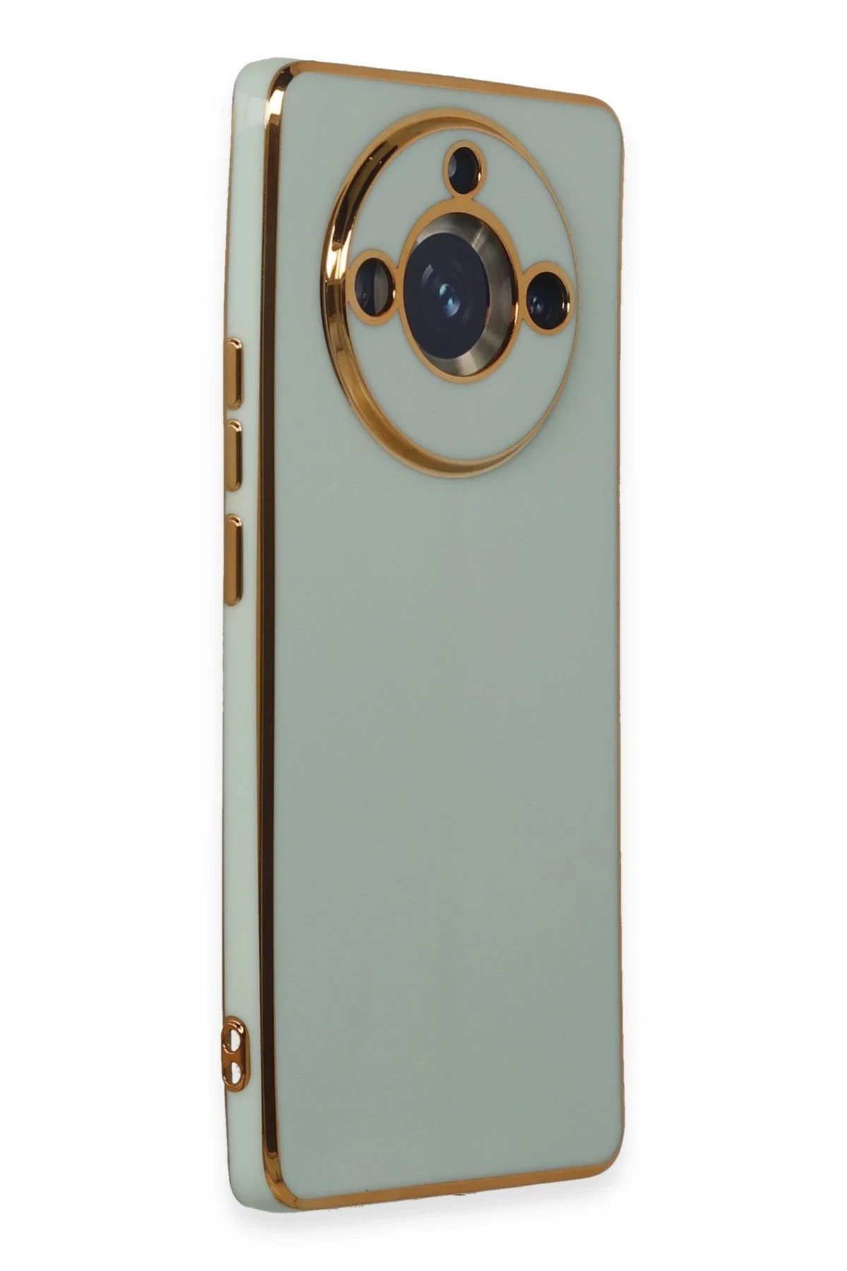 Newface Realme 11 Pro Kılıf Volet Silikon - Açık Yeşil